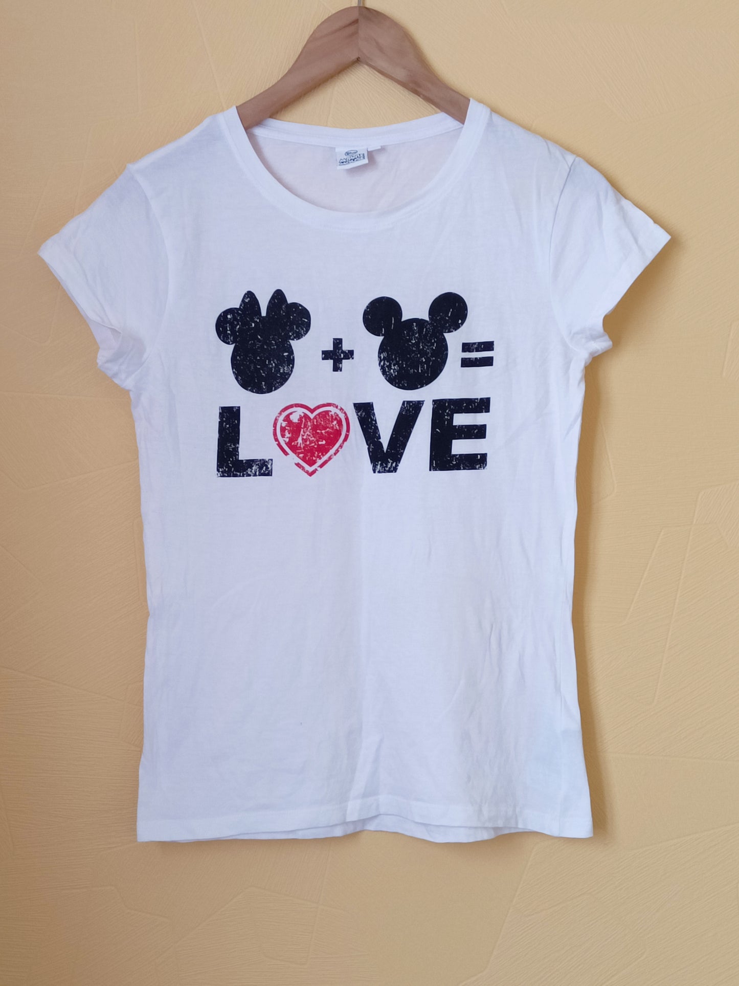 T-shirt Minnie Mouse blanc avec impression Taille M