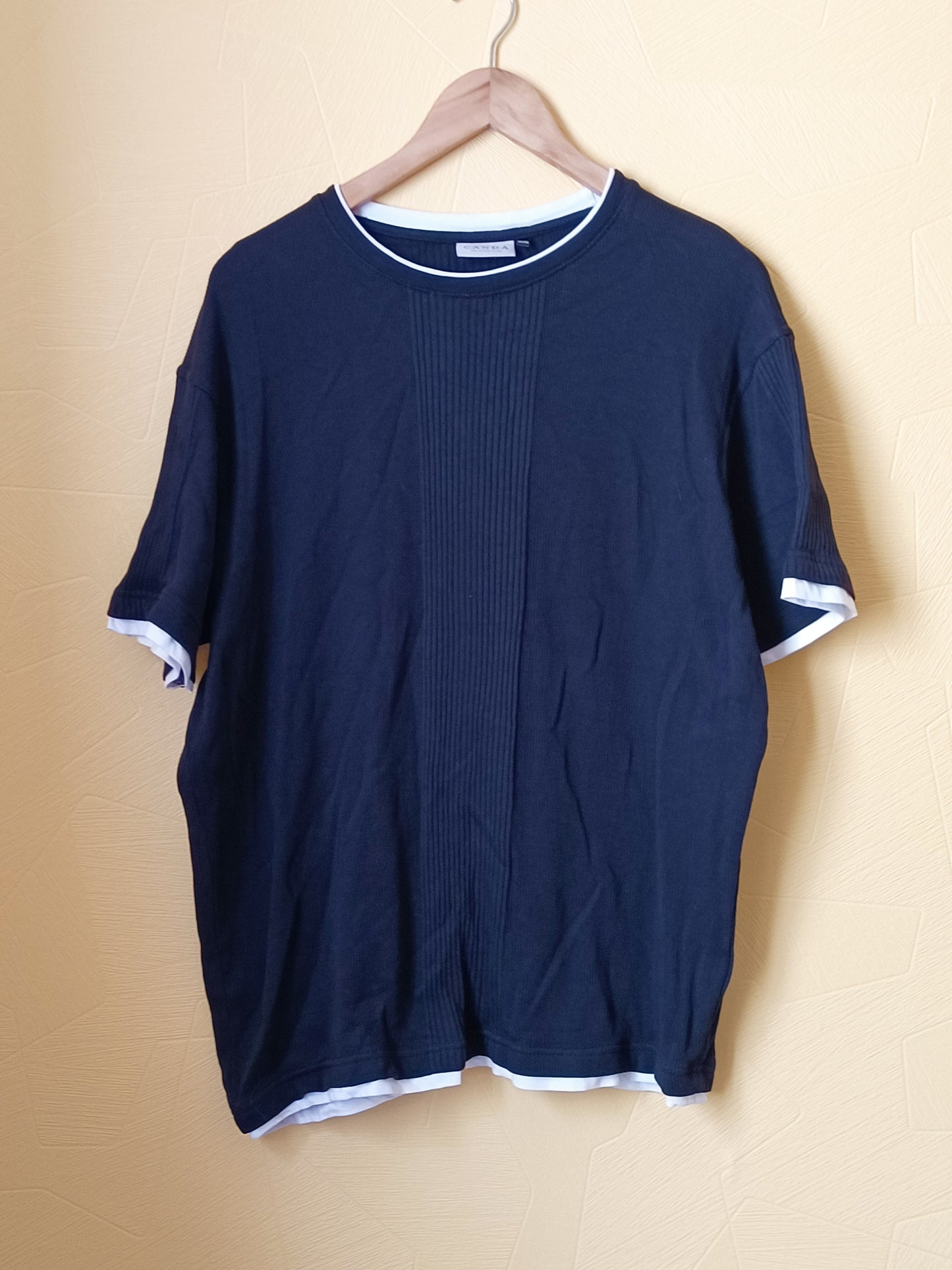 T-shirt Canda noir et blanc Taille XXXL