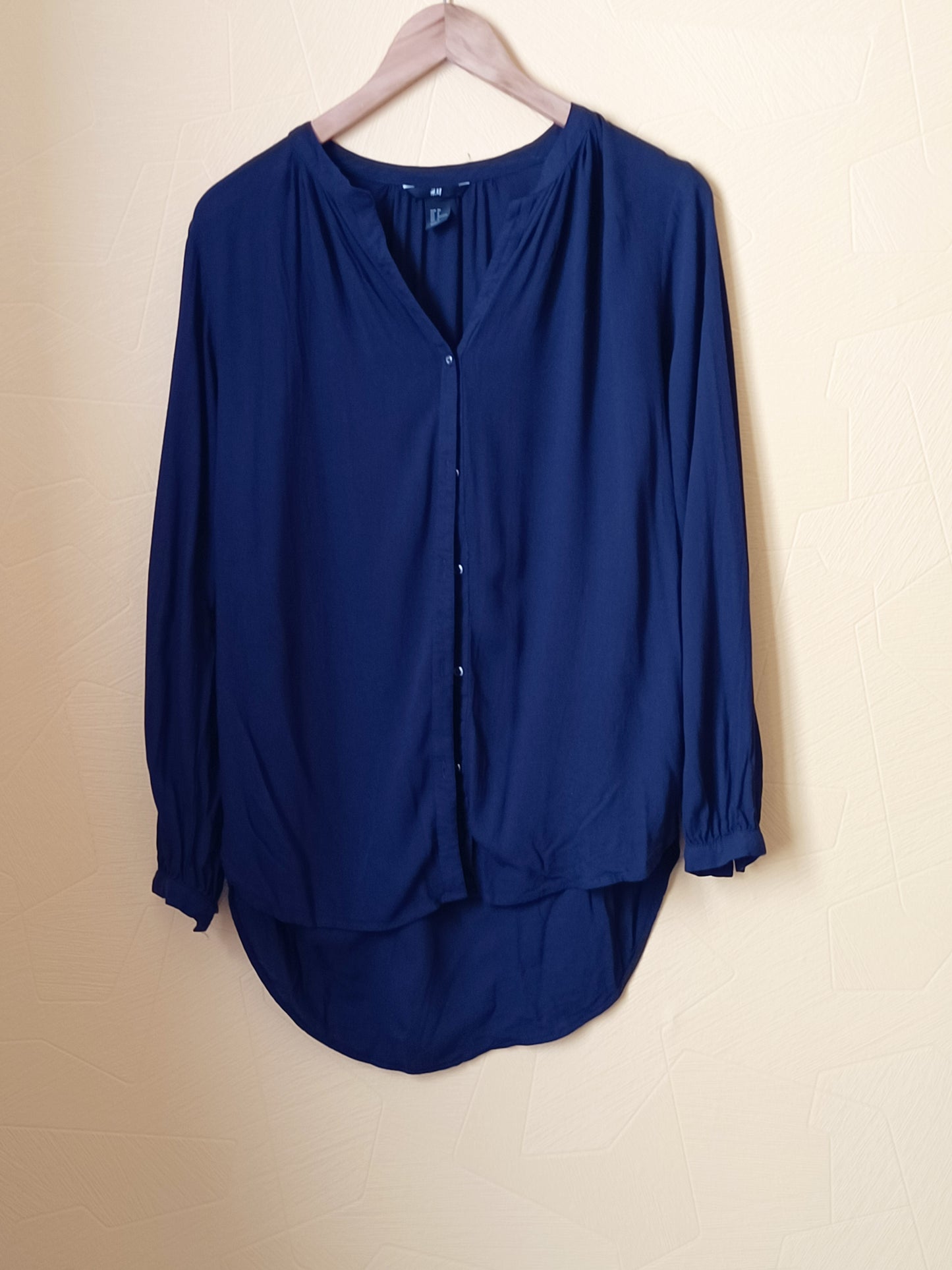 Chemise H&M bleue marine Taille 36