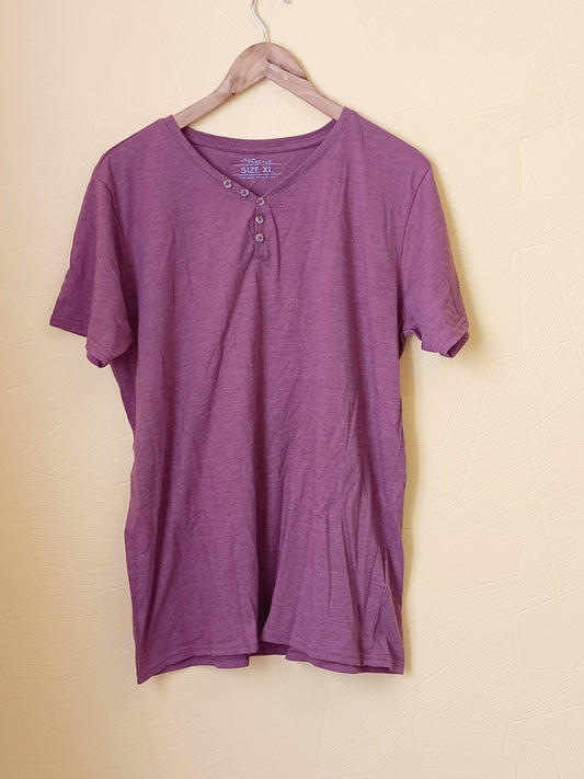 T-shirt Jean Pascale bordeaux Taille XL