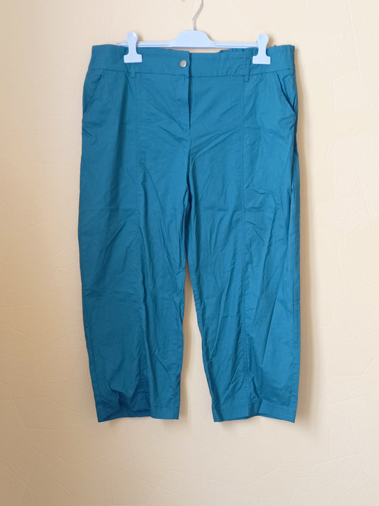 Pantacourt vert d'eau Taille 48