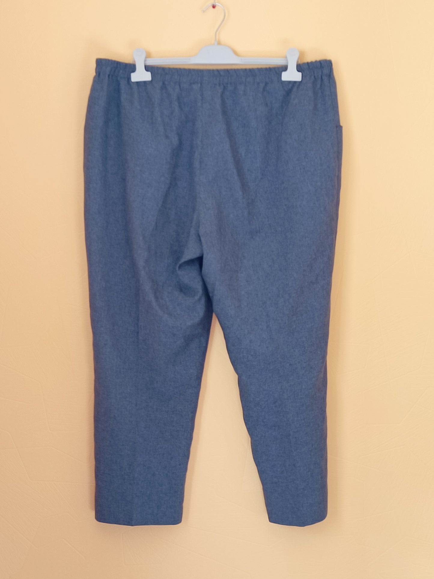 Pantalon Daxon léger bleu chiné Taille 52