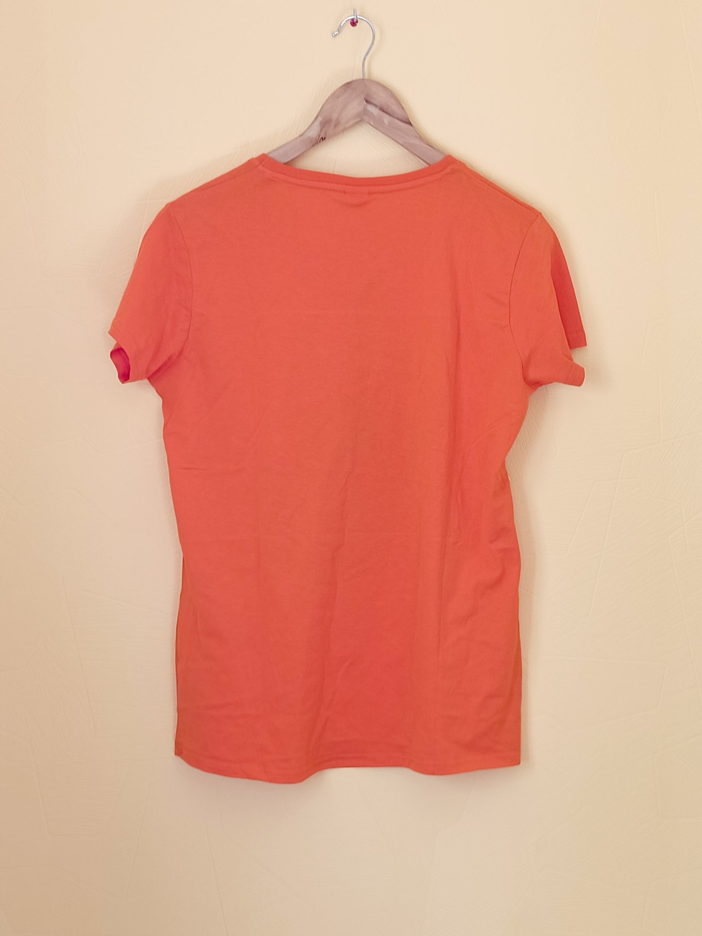 T-shirt Disney orange avec impression "Stitch" Taille XL