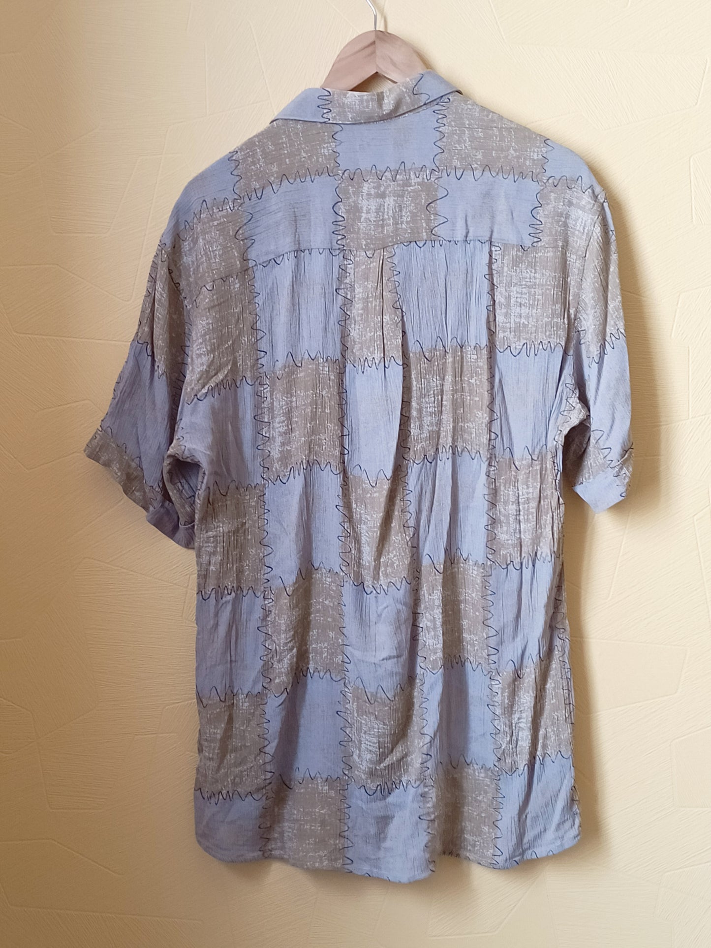 Chemise manches courtes Jean Chatel imprimé Taille M