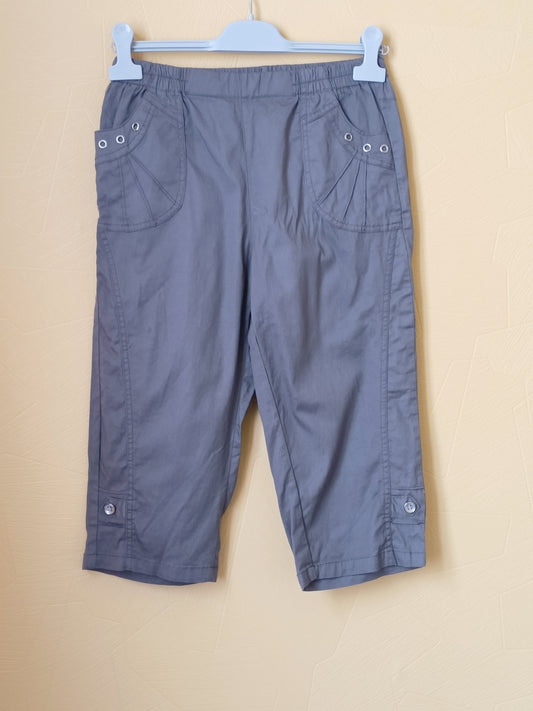 Pantacourt beige foncé Taille 36