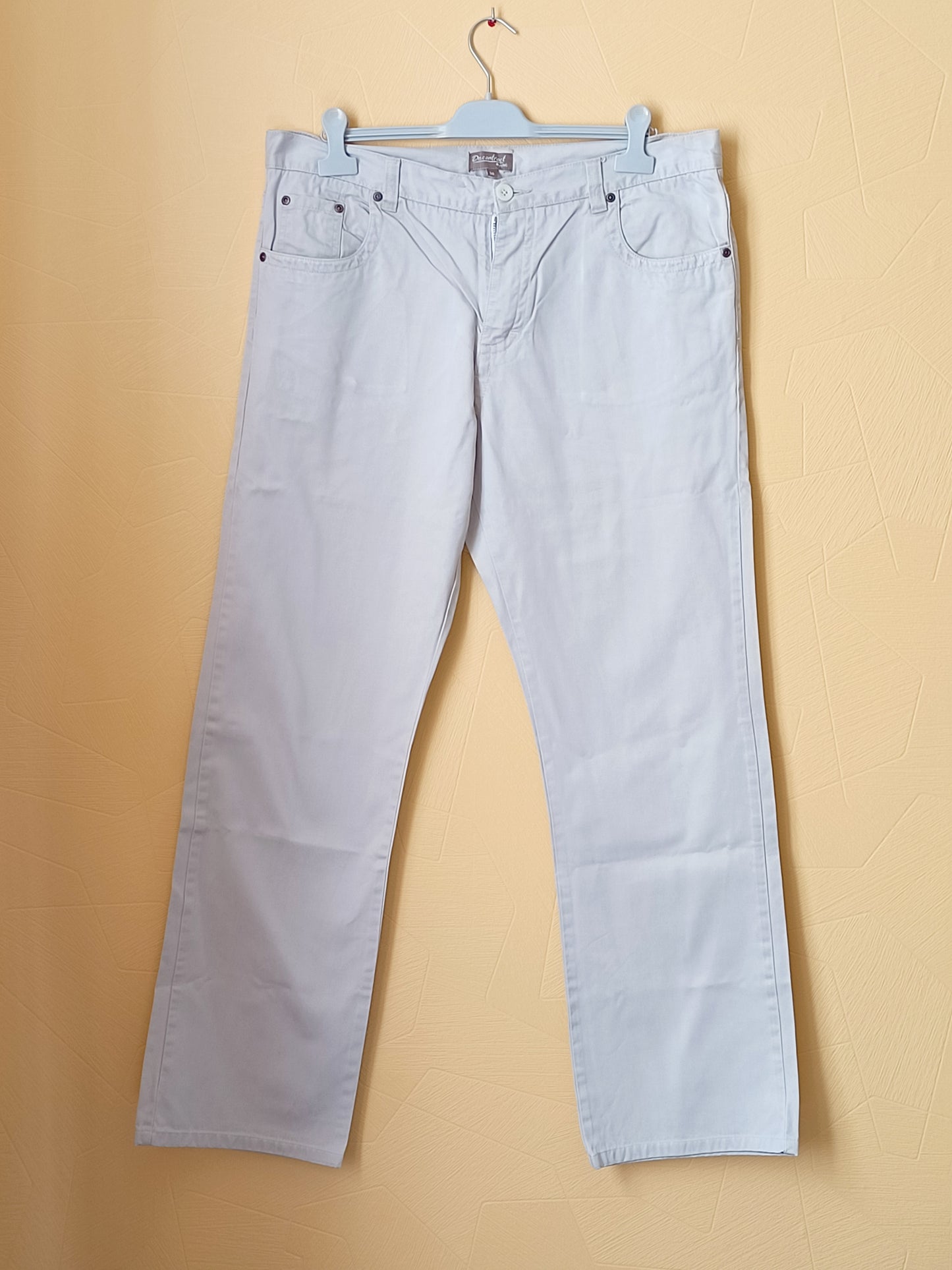 Jeans Decontract beige Taille 50