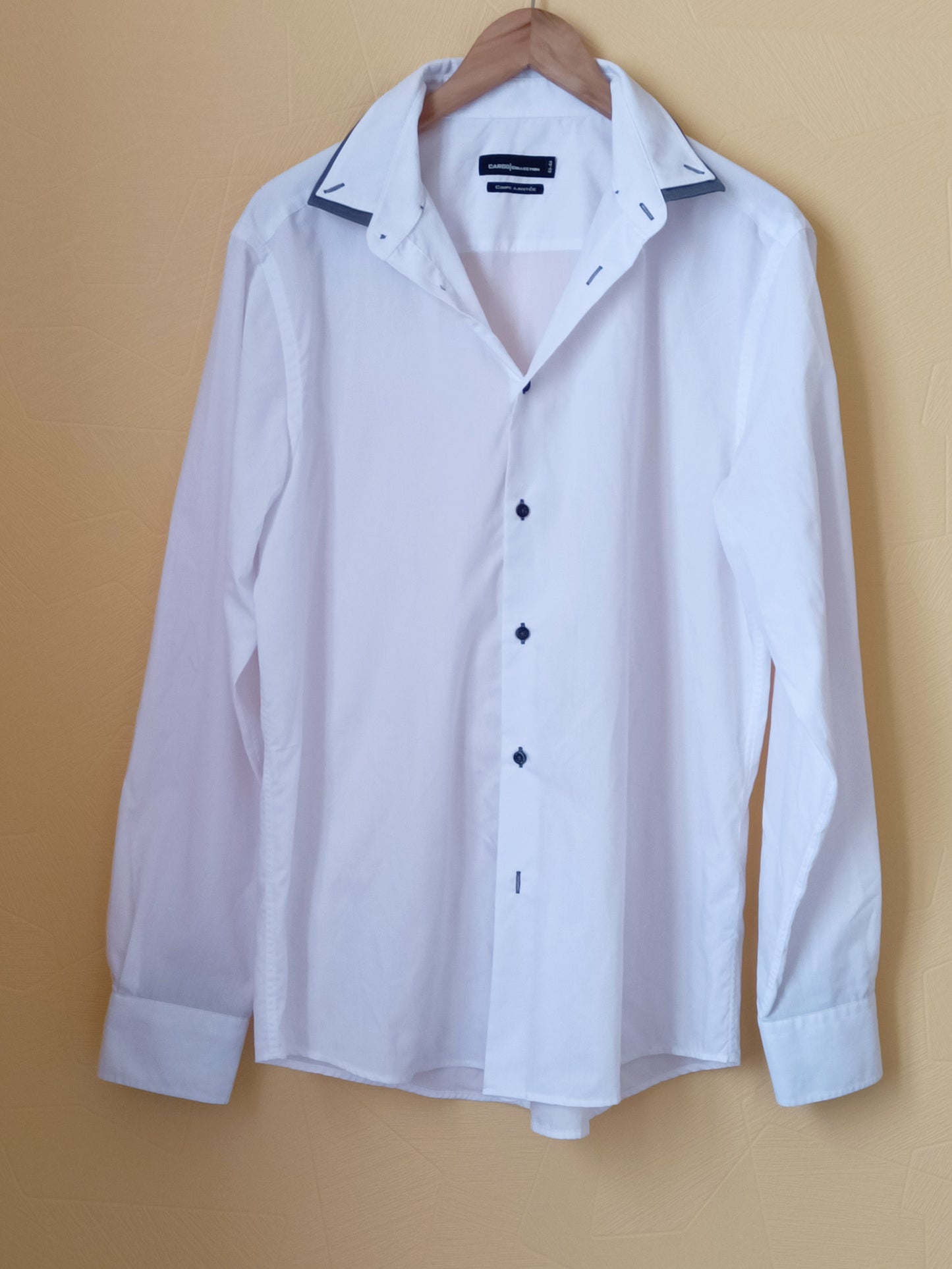 Chemise Cargo blanche coupe ajustée Taille 43/44 (XL)