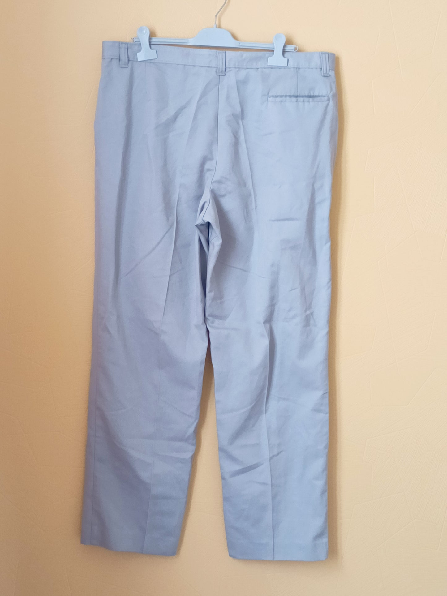 Pantalon de costume Lucchini gris clair Taille 50