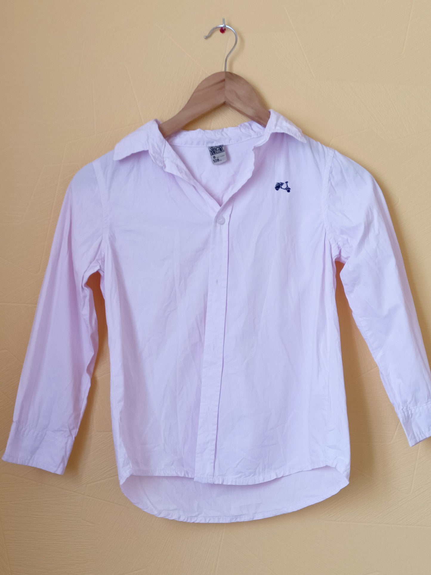 Chemise Tape à l'Œil rose clair Taille 8 Ans