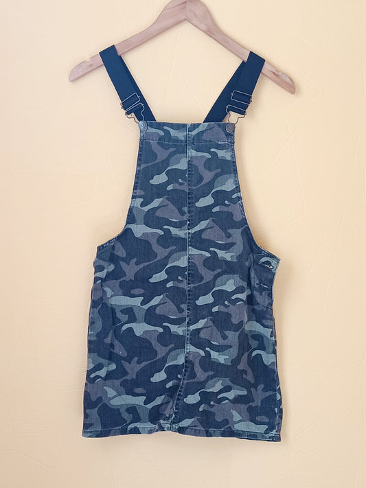 Robe à bretelles Kiabi imprimé militaire Taille 12 Ans