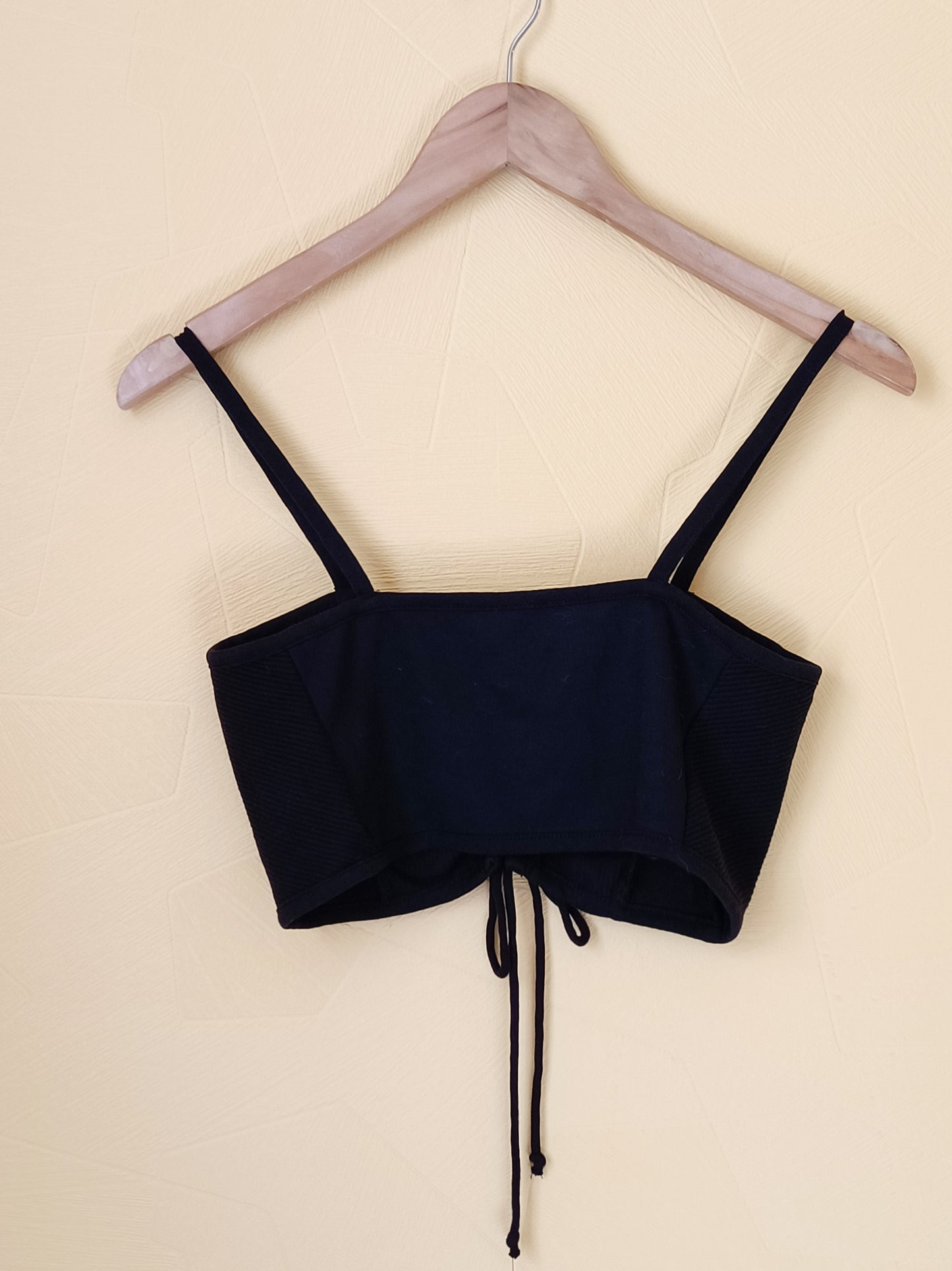 Crop top Zara noir Taille S