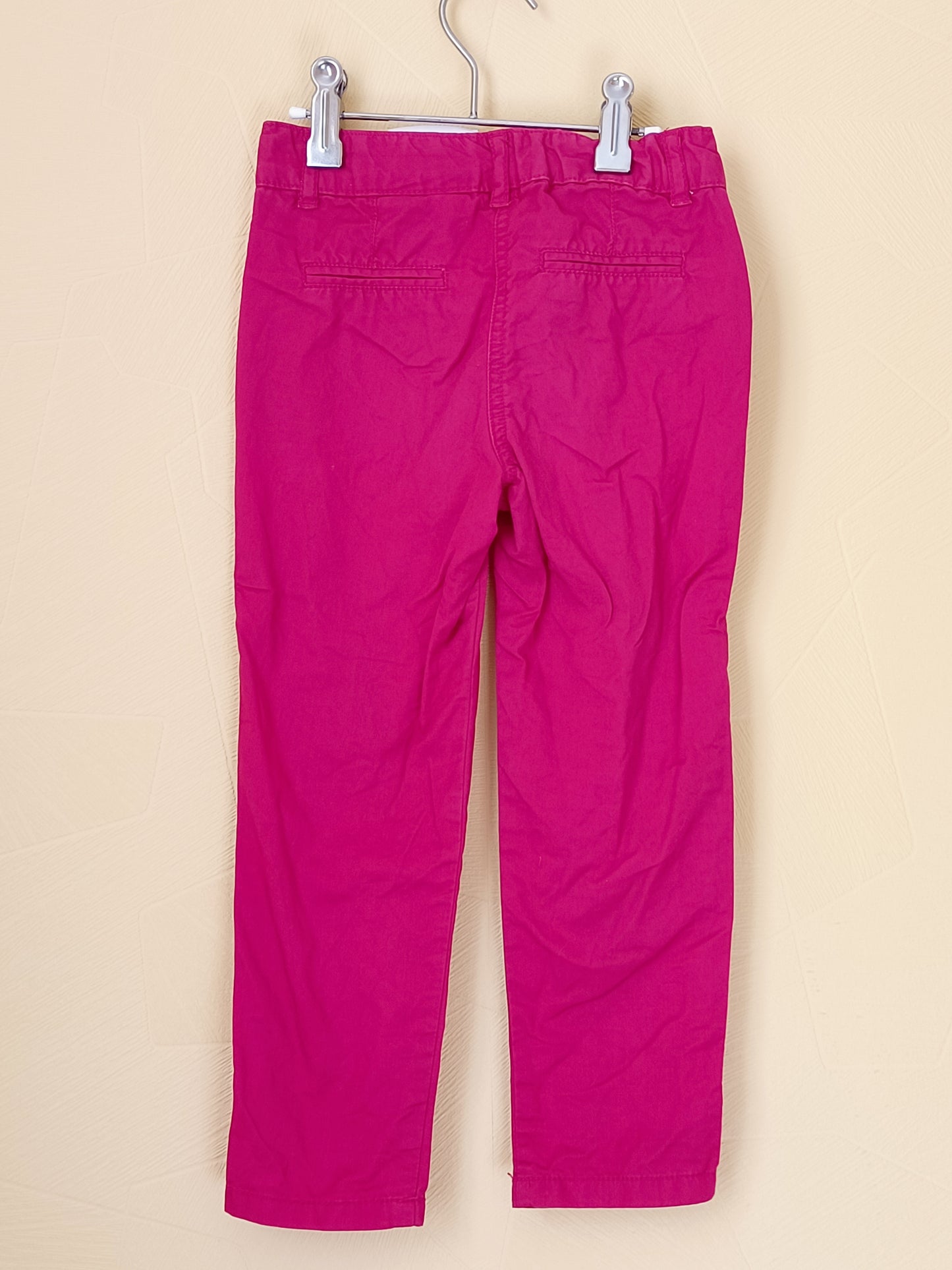 Pantalon Vynil Fraise rouge fuchsia Taille 4 Ans