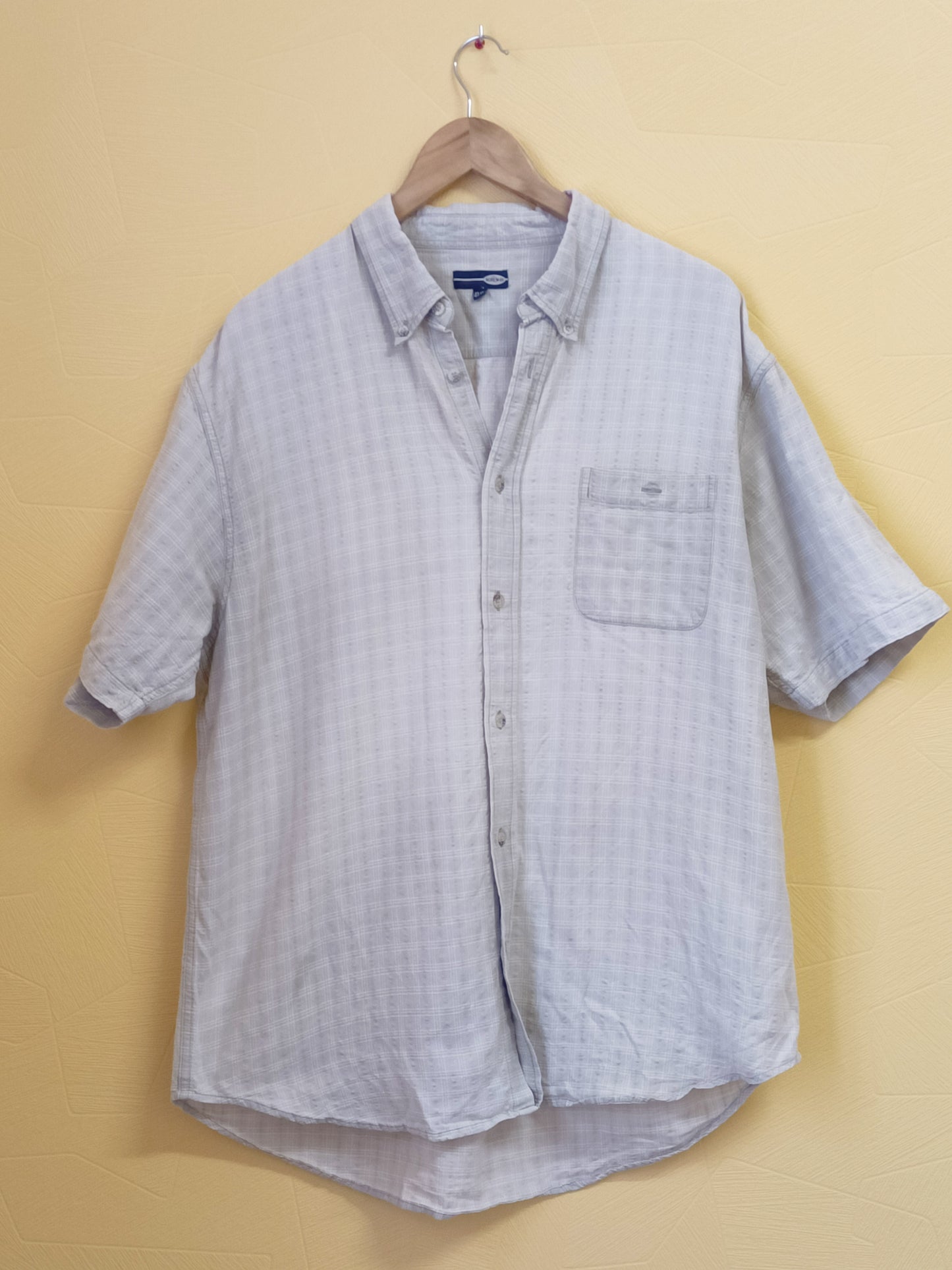 Chemise Best Way beige à carreaux Taille 43/44 (XL)