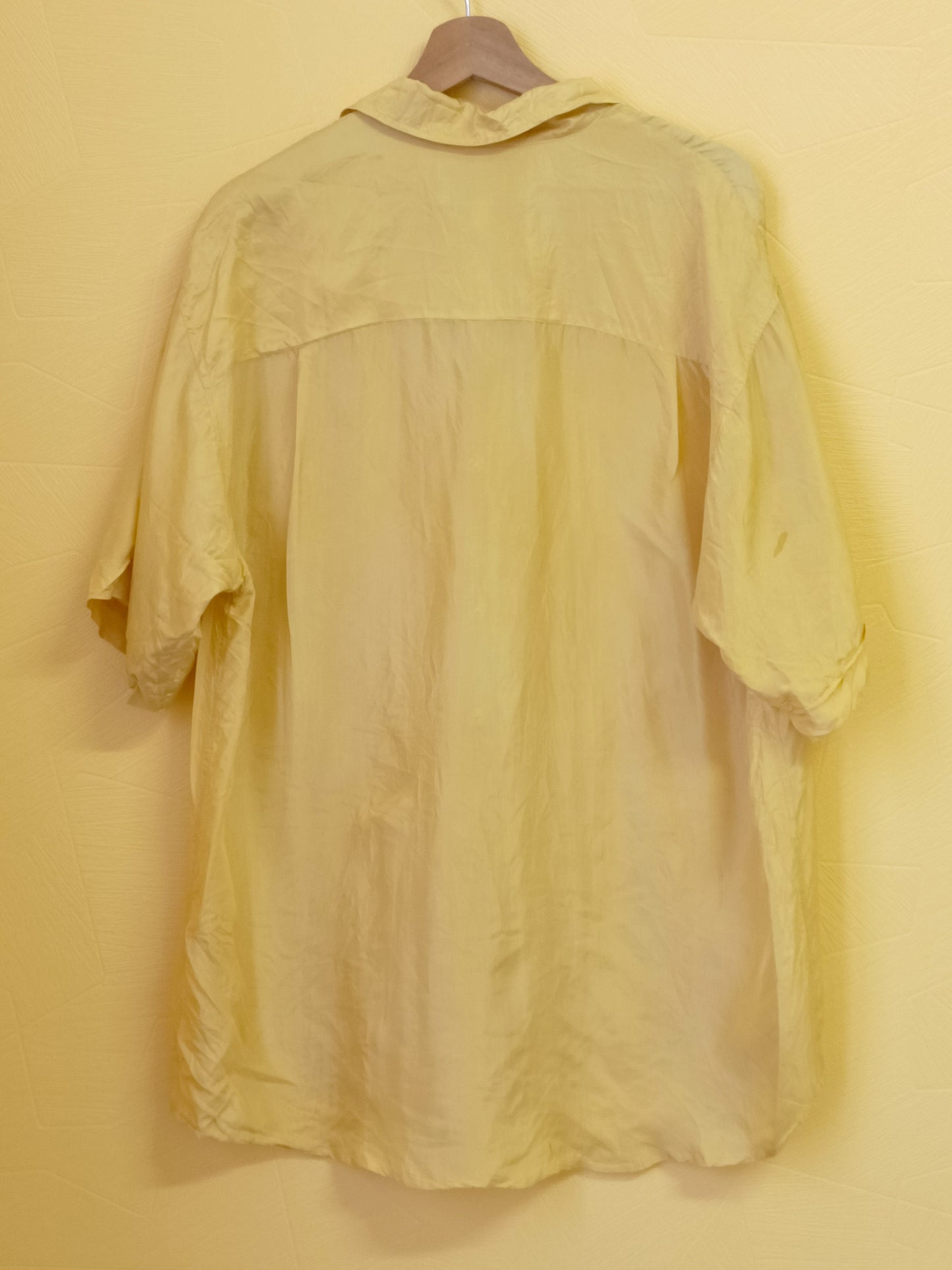 Chemise Route de la Soie jaune Taille L