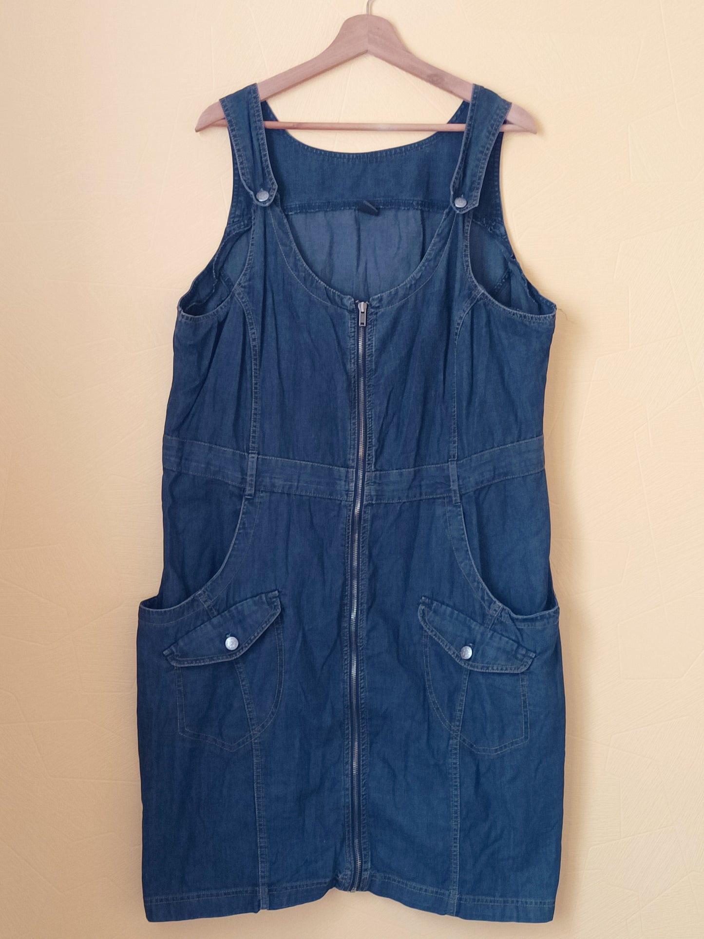 Robe en jeans M&S mode bleu marine Taille XL