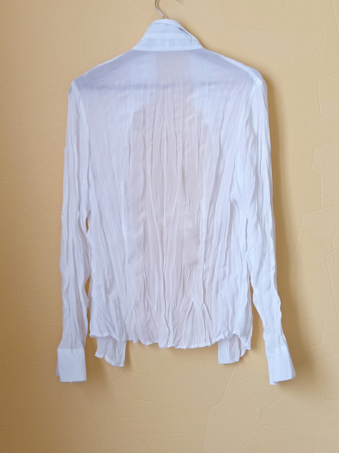 Chemise manches longues Florence blanche Taille L