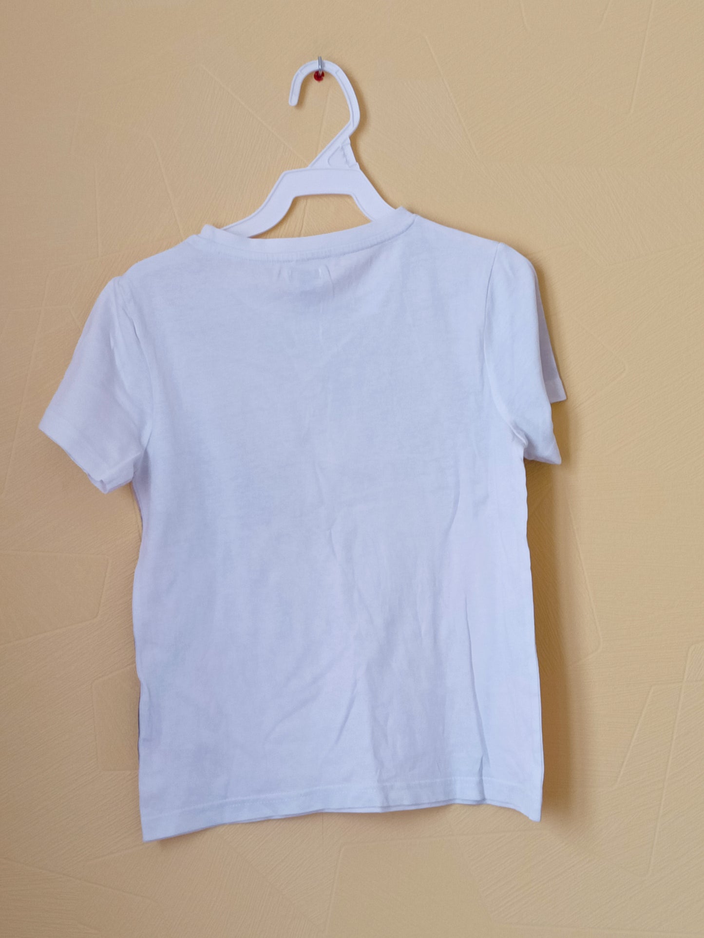 T-shirt Kiabi blanc imprimé Taille 8 Ans