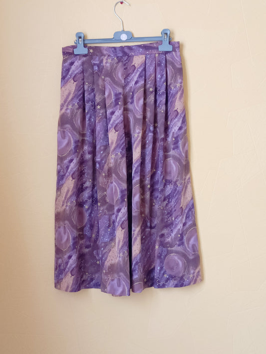 Jupe Culotte violette fantaisie Taille 36