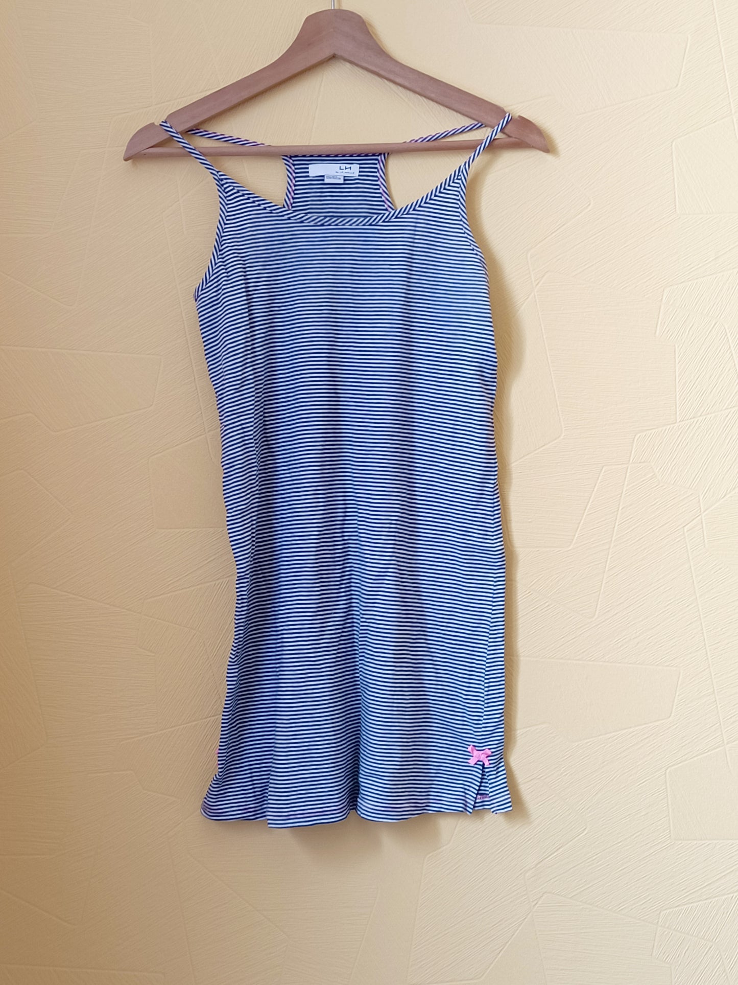 Robe à bretelles La Halle rayée Taille 12 Ans