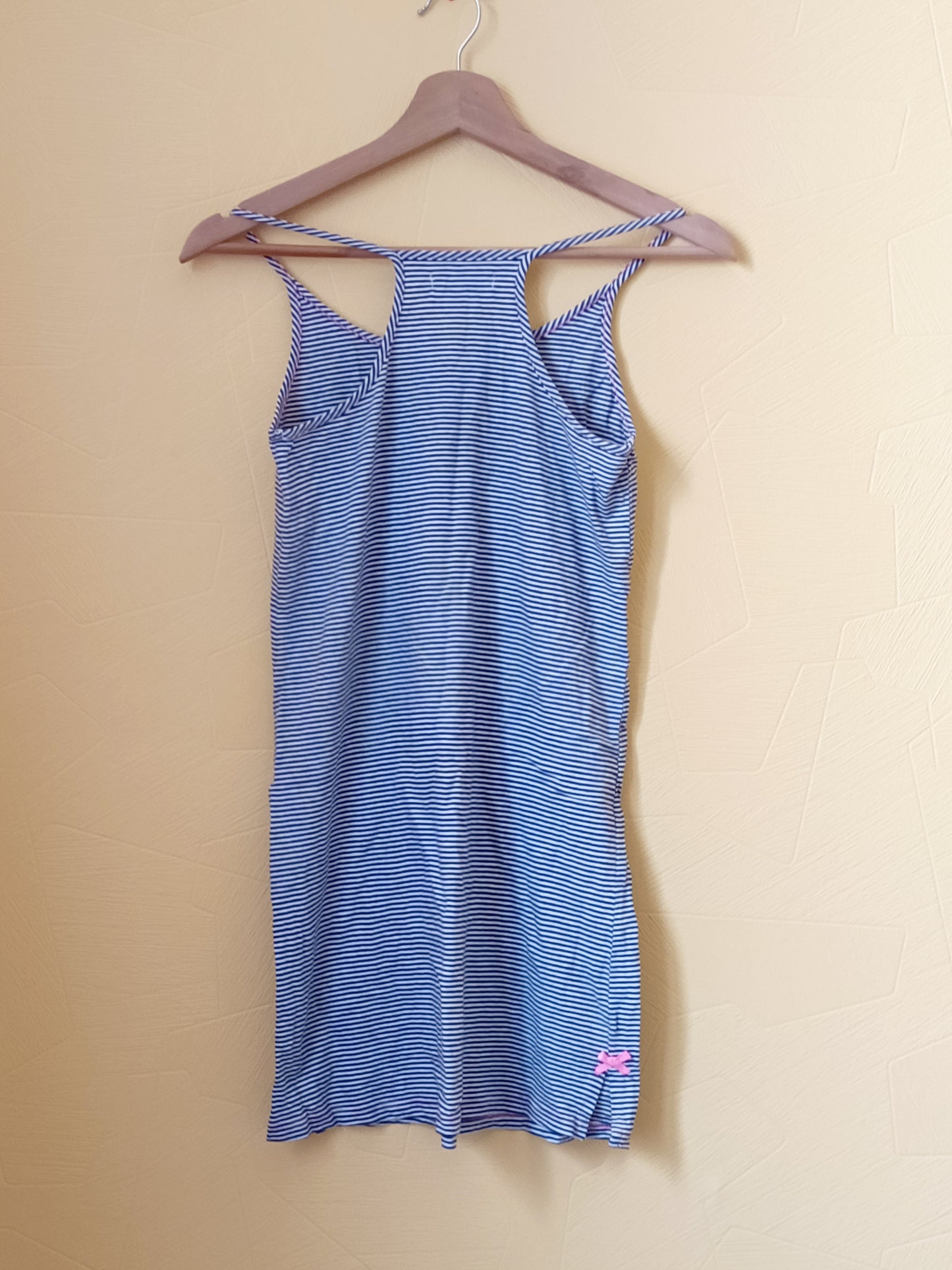 Robe à bretelles La Halle rayée Taille 12 Ans