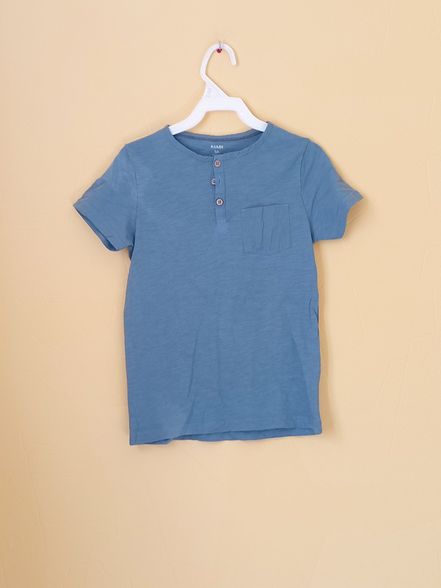 T-shirt Kiabi bleu clair Taille 8 Ans