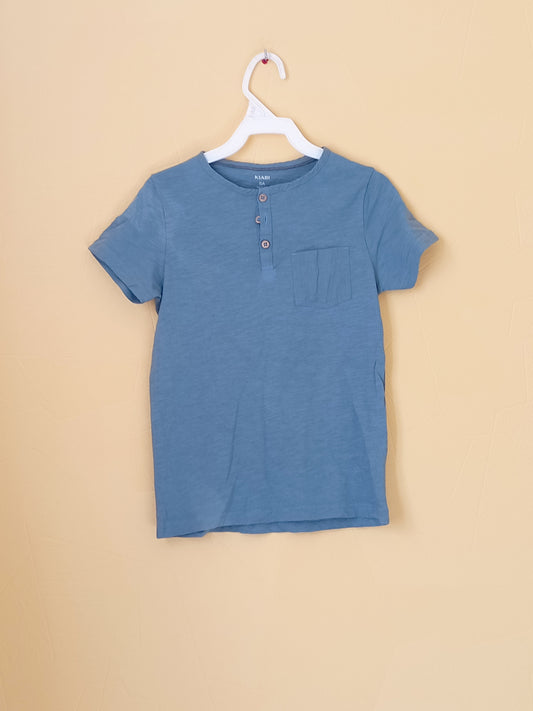 T-shirt Kiabi bleu clair Taille 8 Ans