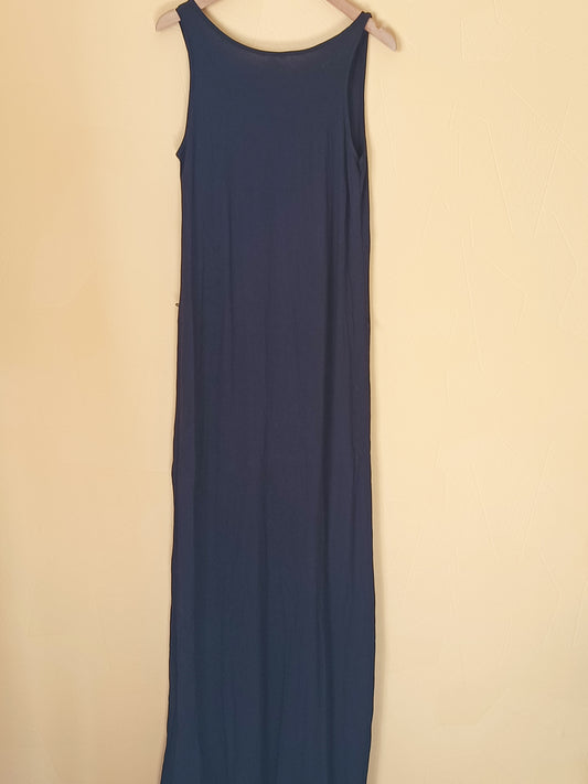 Robe longue sans manches Hema noire Taille M