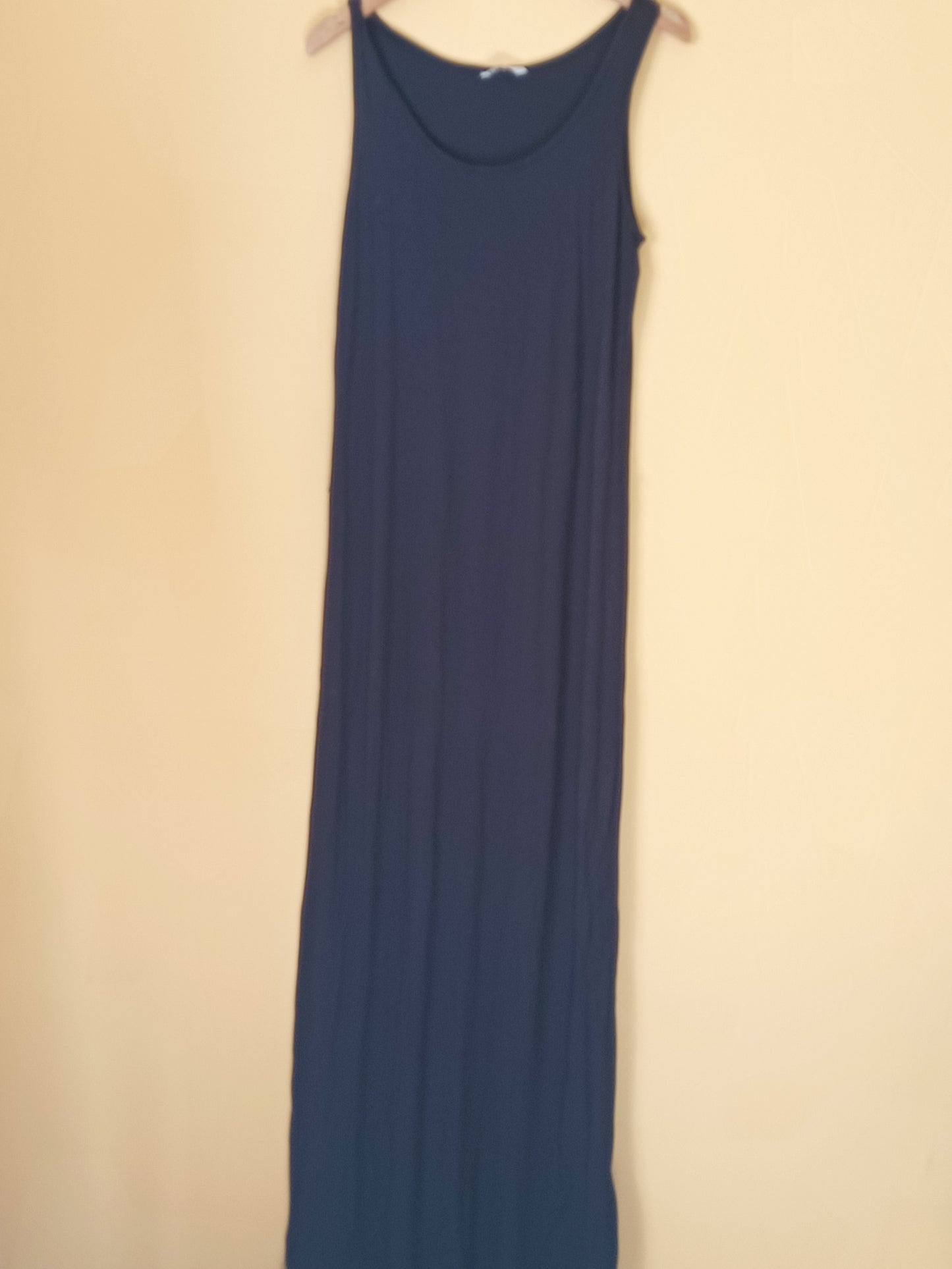 Robe longue sans manches Hema noire Taille M