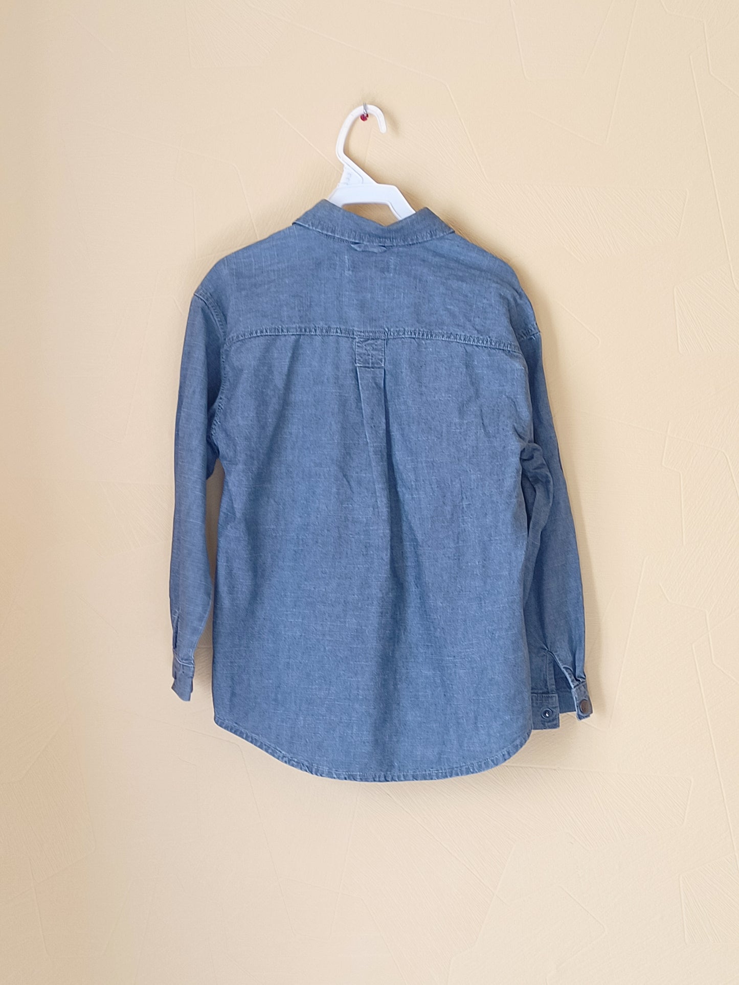 Chemise manches longues Timberland grise Taille 8 ans