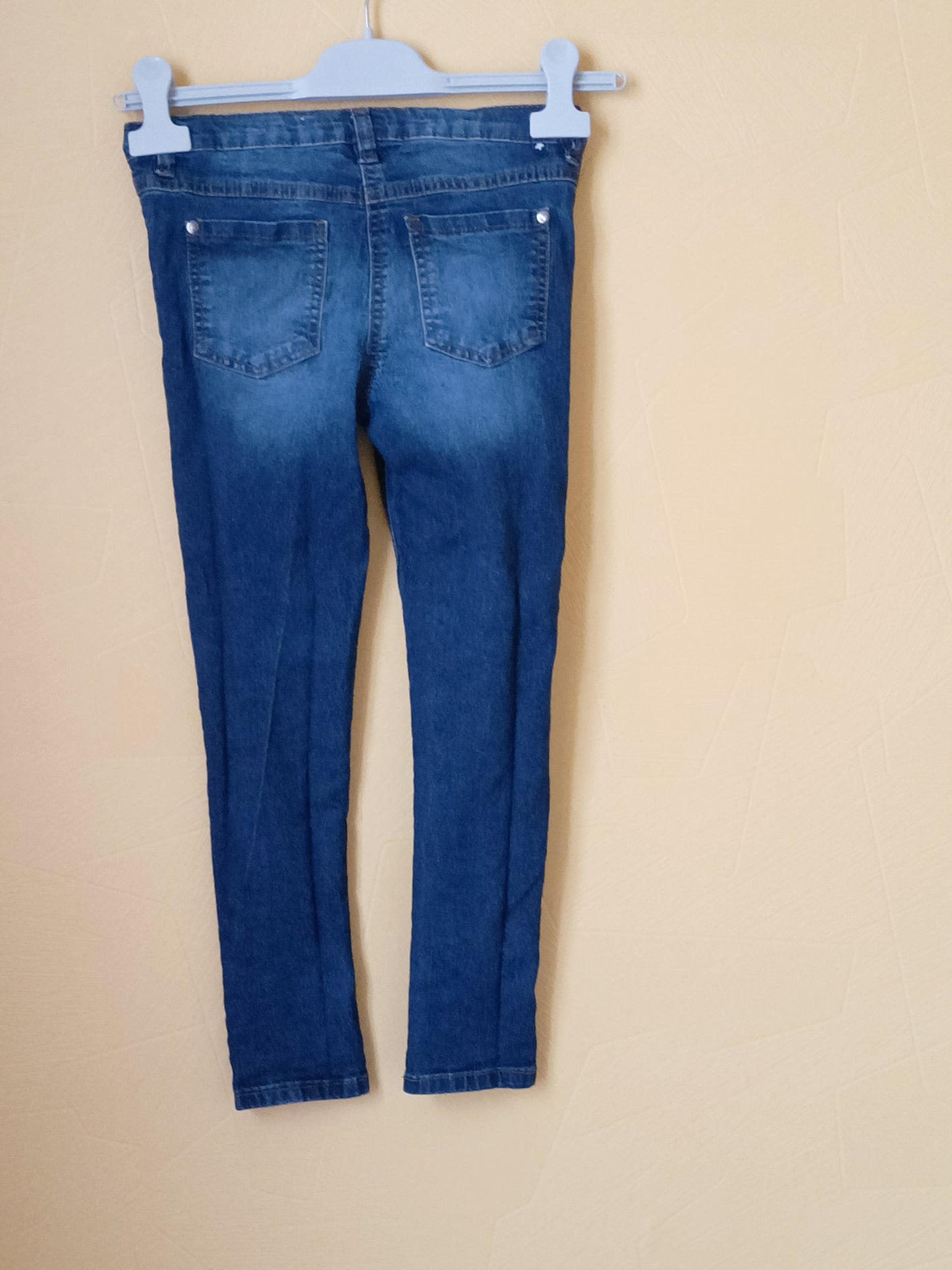 Jeans Lili Marelle bleu délavé Taille 8 Ans