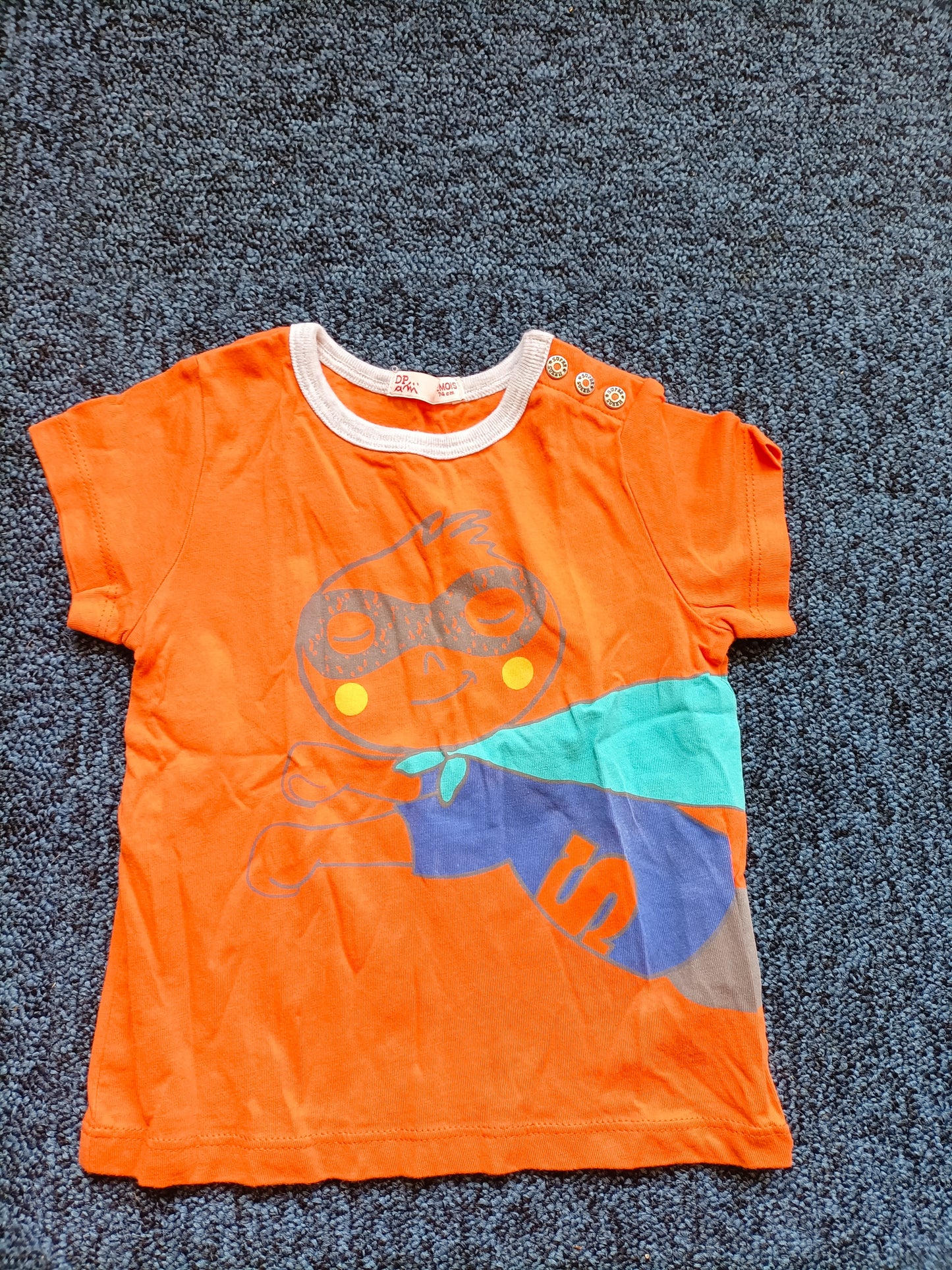 T-shirt Du Pareil au Même orage avec impression Taille 12 Mois