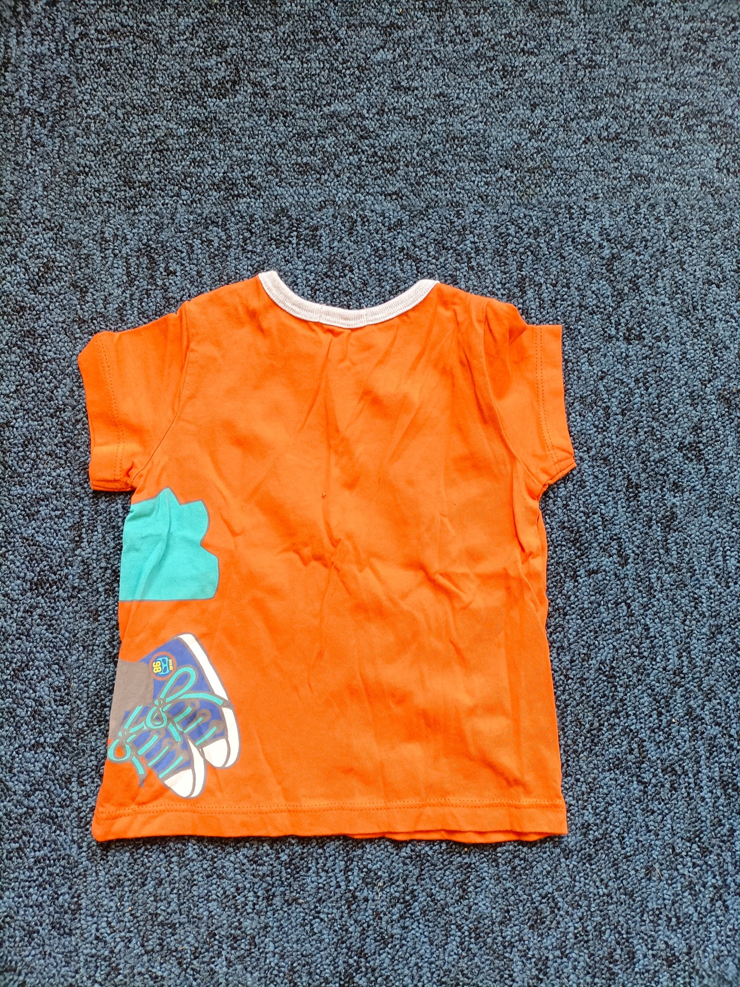 T-shirt Du Pareil au Même orage avec impression Taille 12 Mois