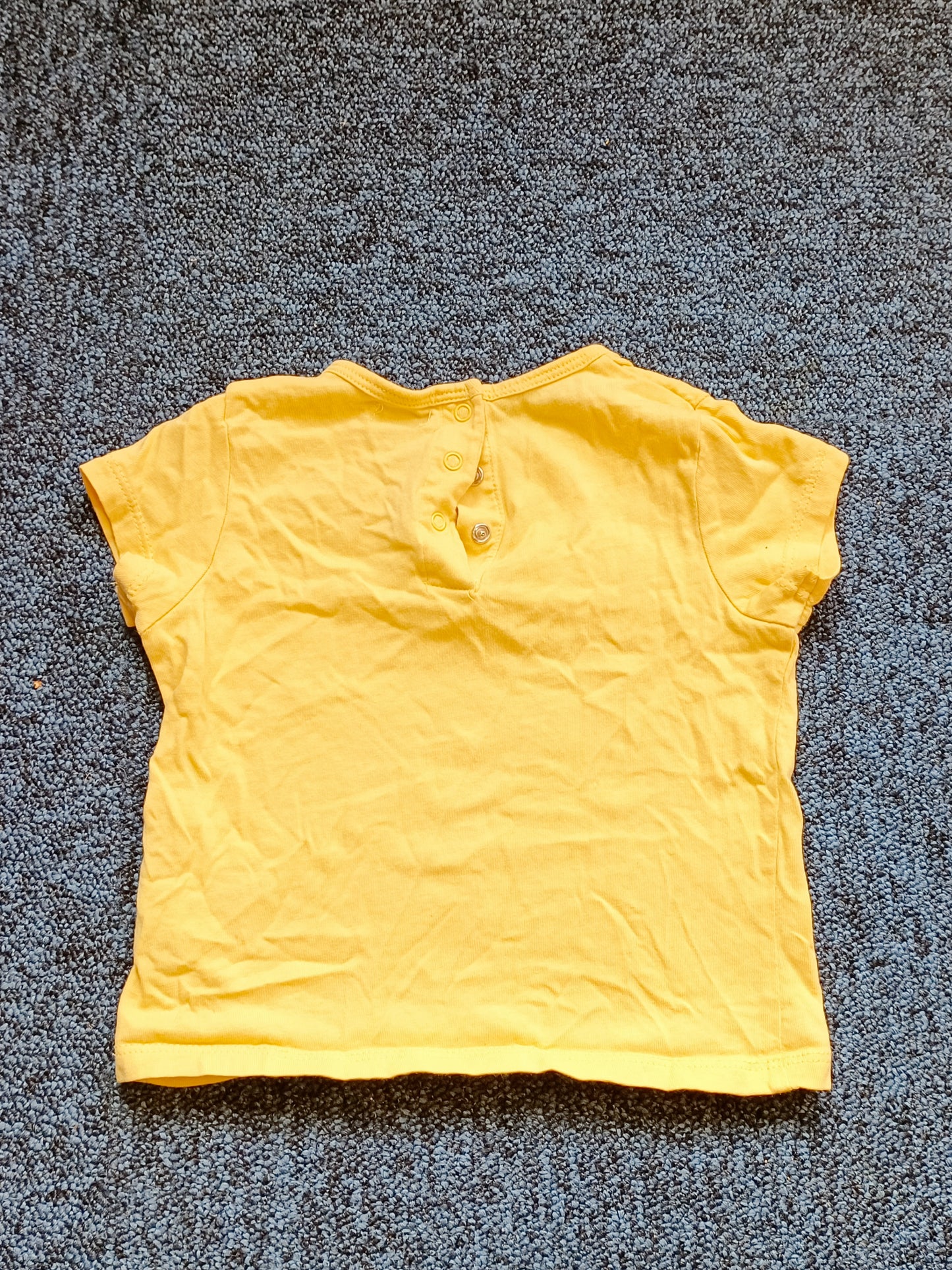 T-shirt Kiabi jaune avec impression Taille 18 Mois