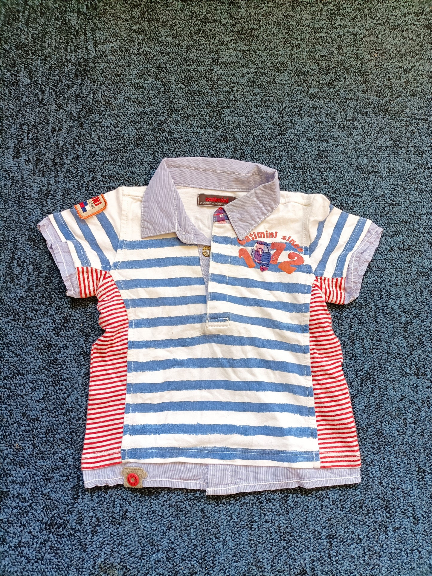 Polo Catimini rayé Taille 6 Mois