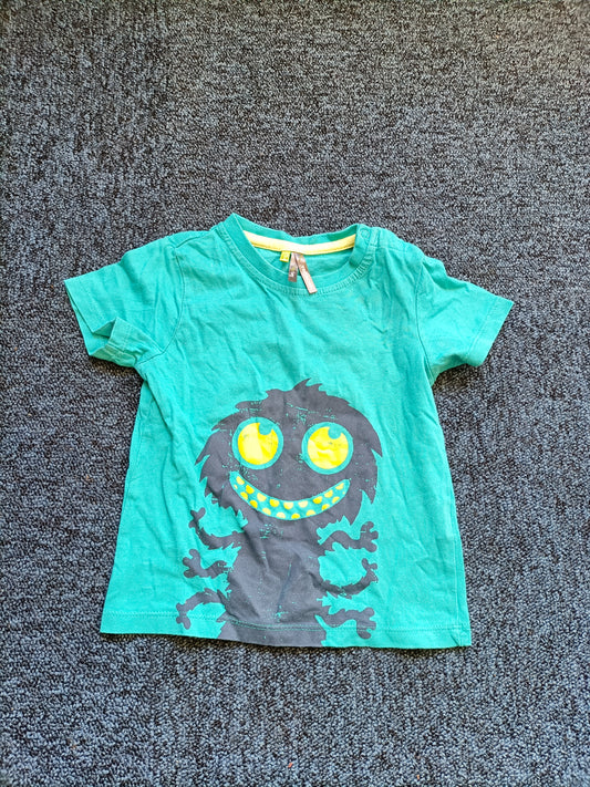 T-Shirt Orchestra vert avec impression Taille 18 Mois