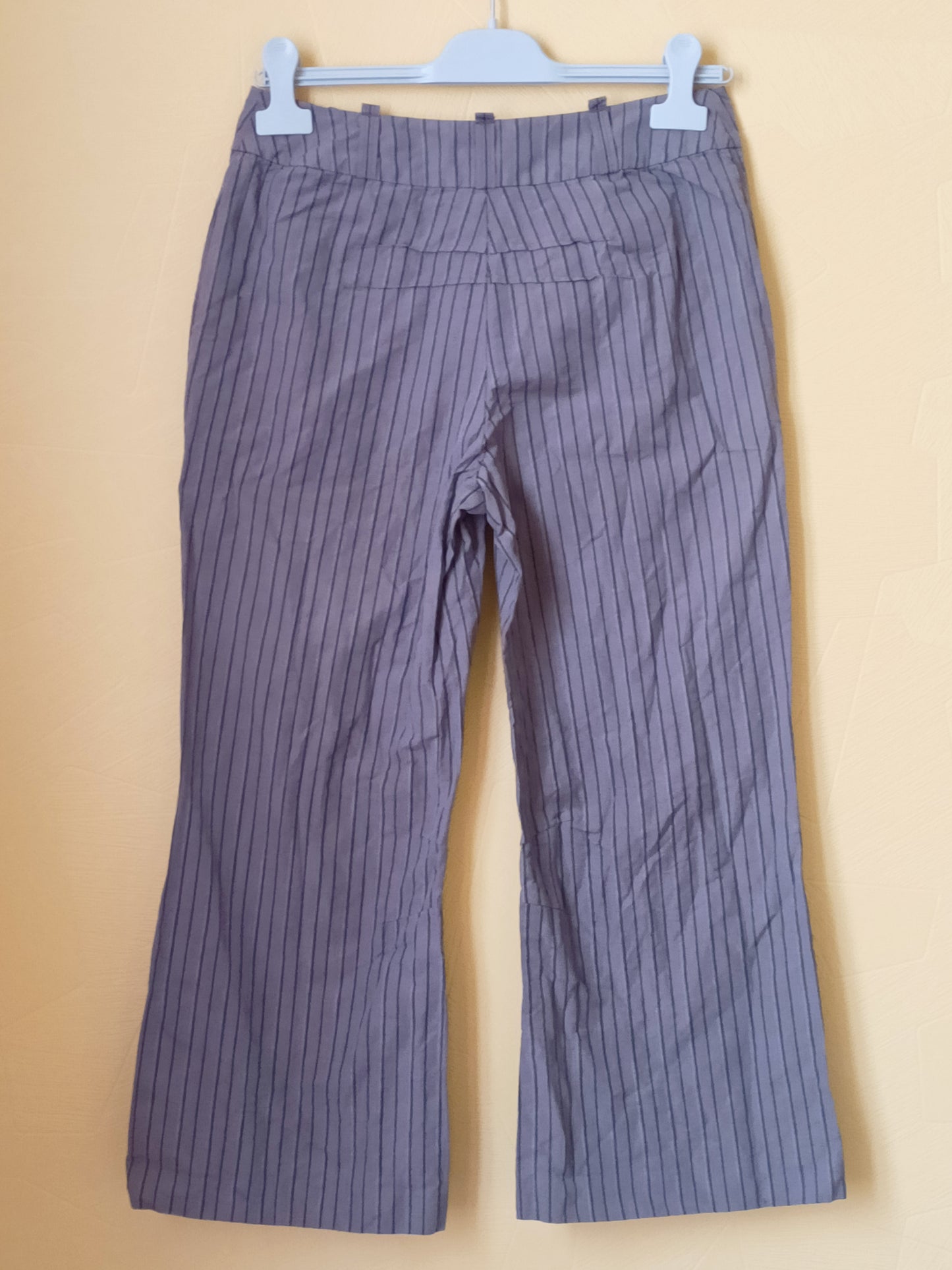 Pantacourt One Step marron rayé Taille 38