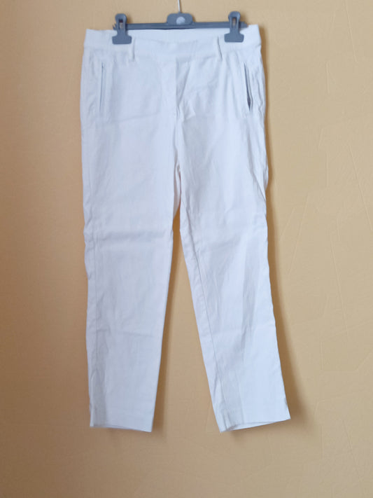 Pantalon Damart blanc cassé Taille 42