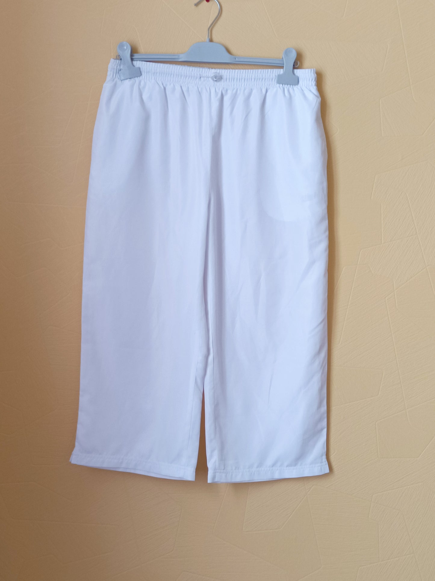 Pantacourt de sport Etirel blanc Taille 42