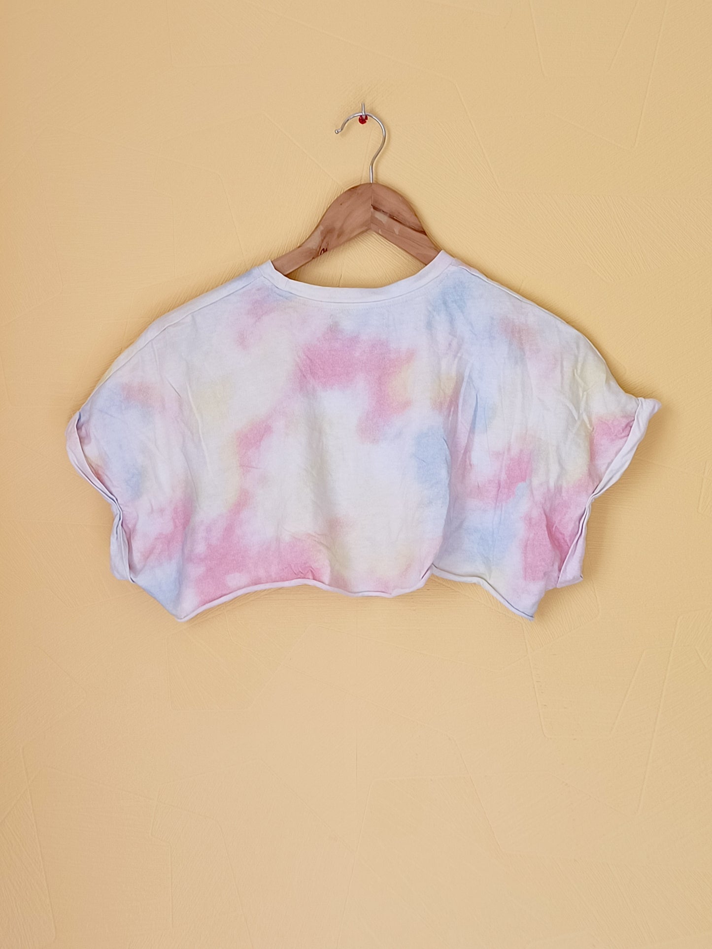 Crop Top Bershka blanc et coloré Taille S