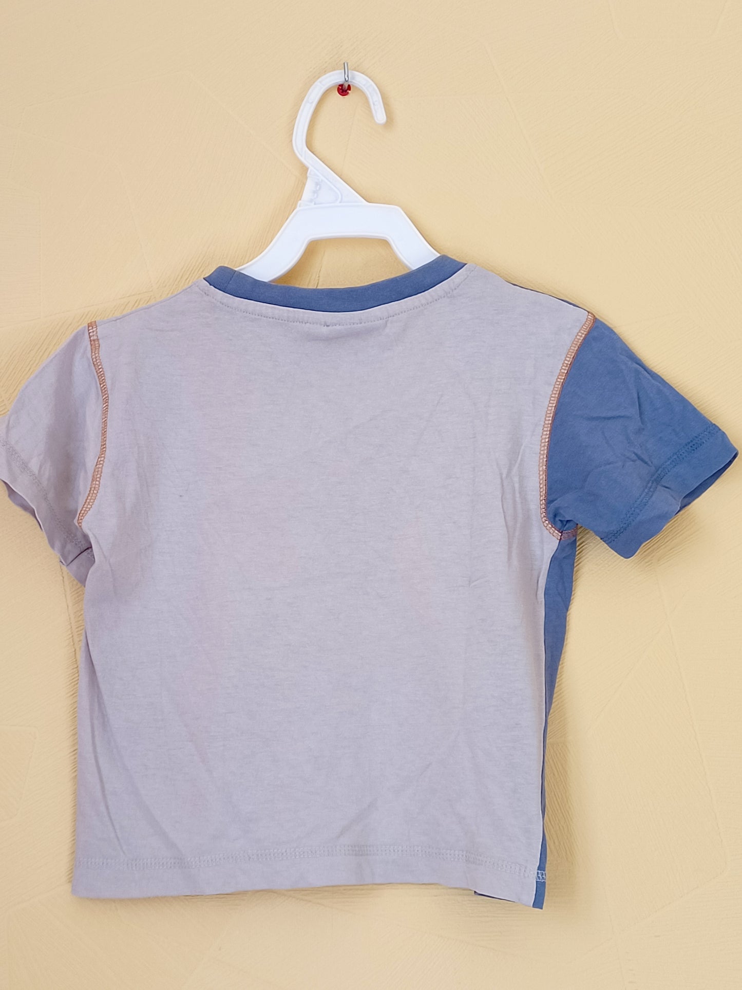 T-shirt Go Diego Go bleu et beige avec impression Taille 3 Ans