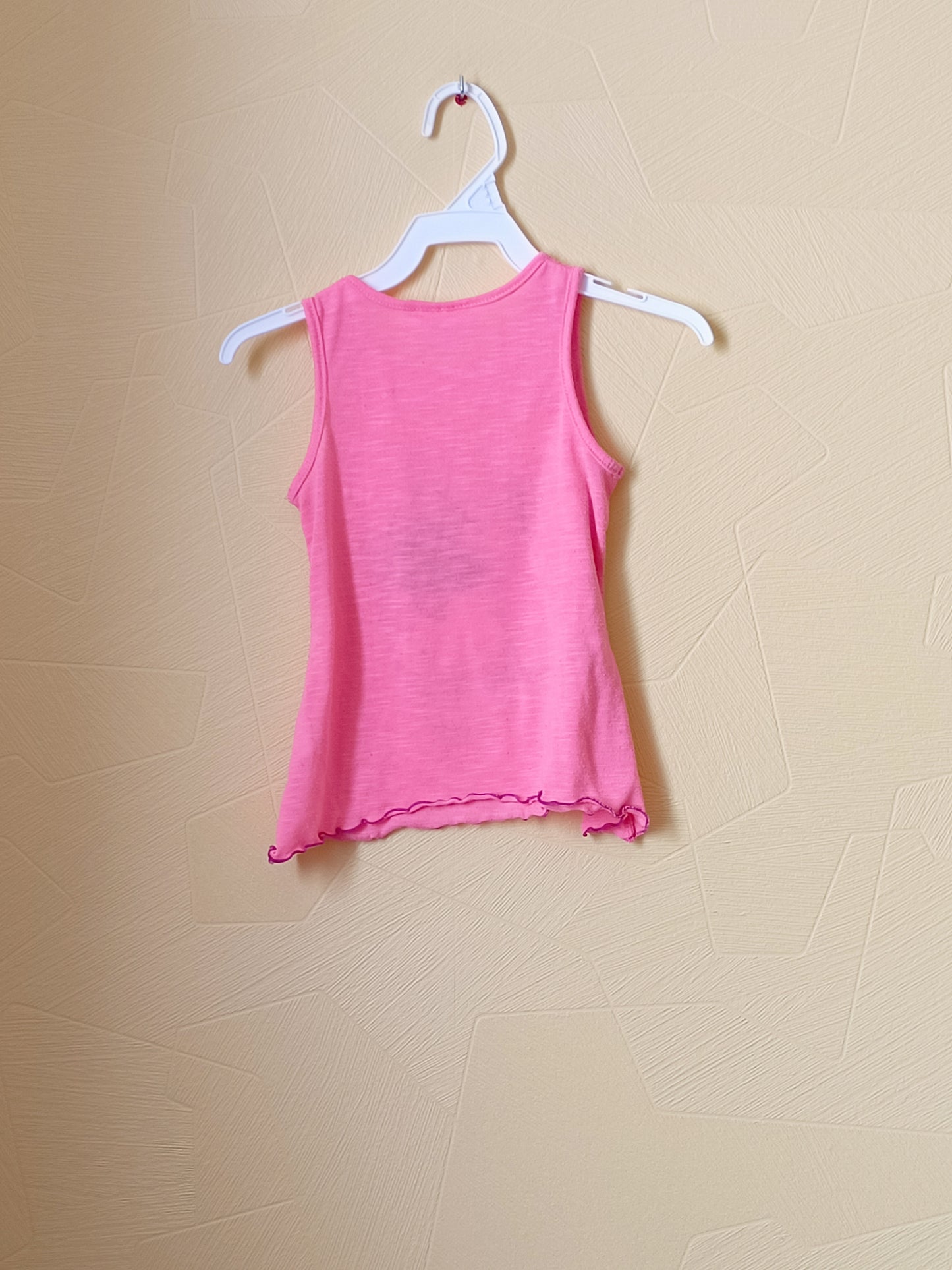 Débardeur rose avec impression Taille 4 Ans