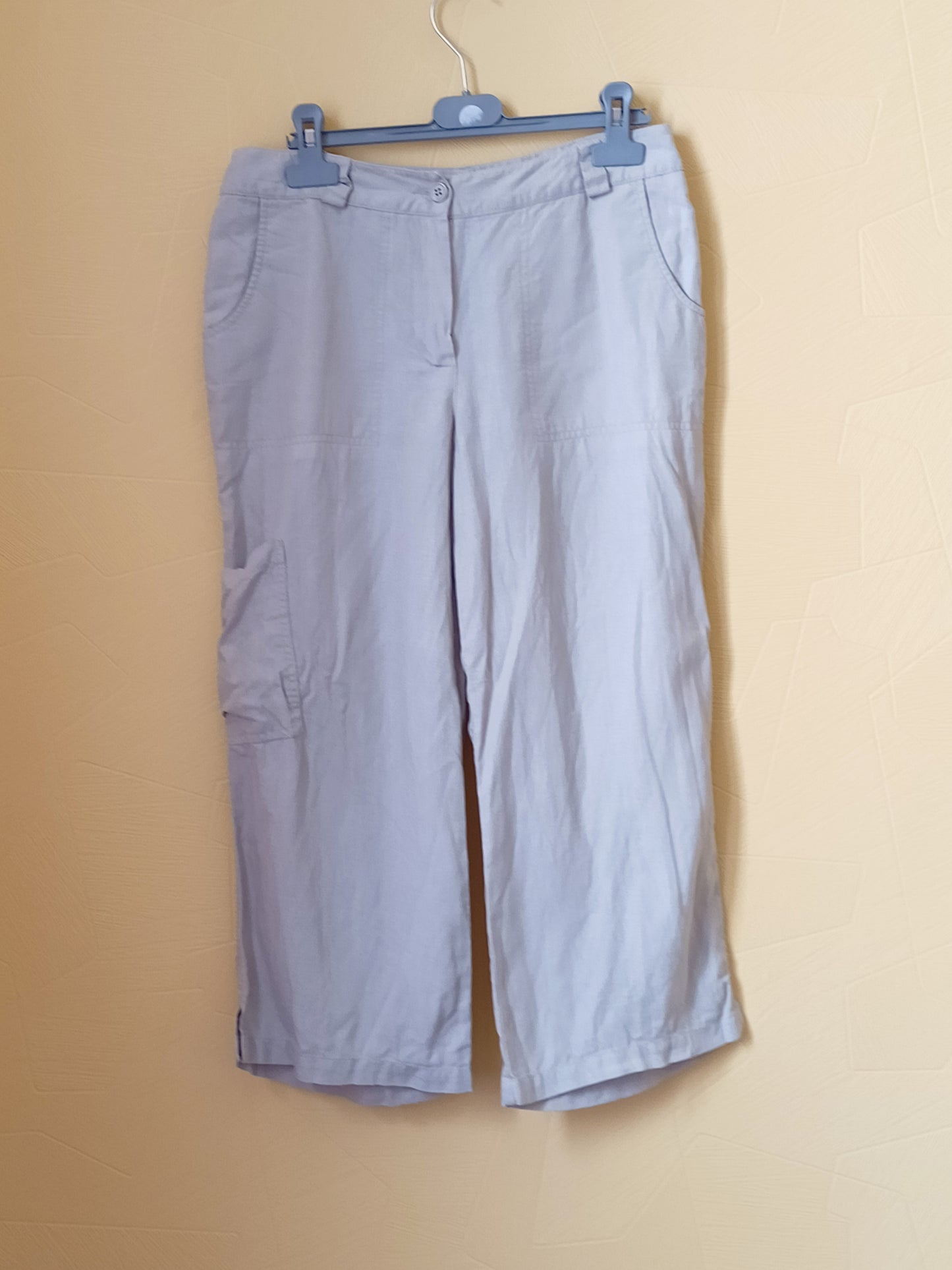 Pantacourt Tex beige Taille 38