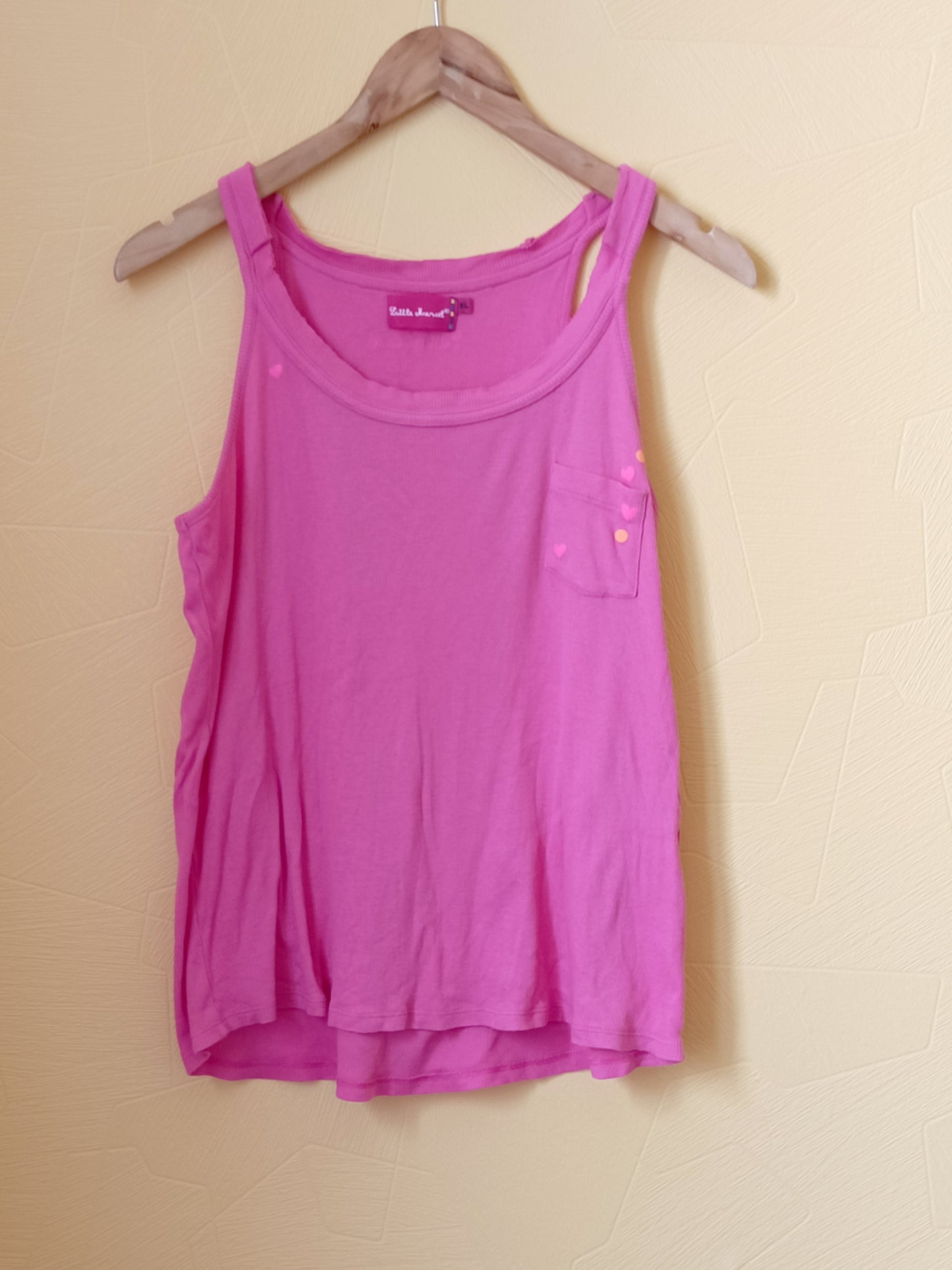 Débardeur Little Marcel rose Taille XL