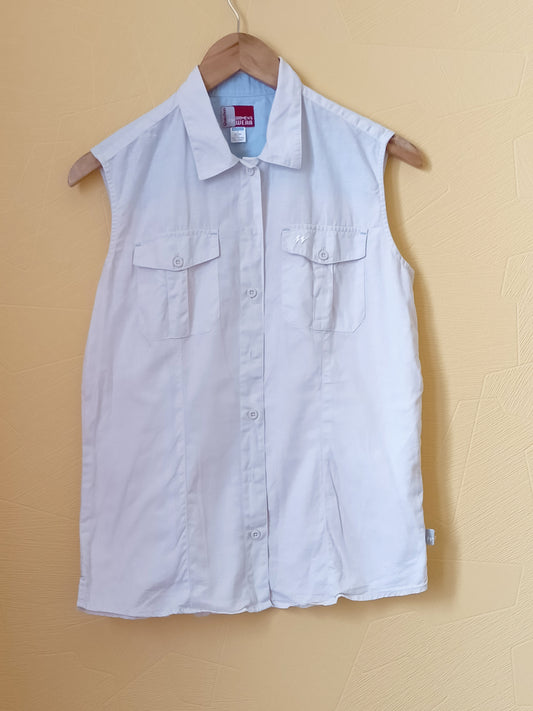 Chemise sans manche Quechua blanche Taille S