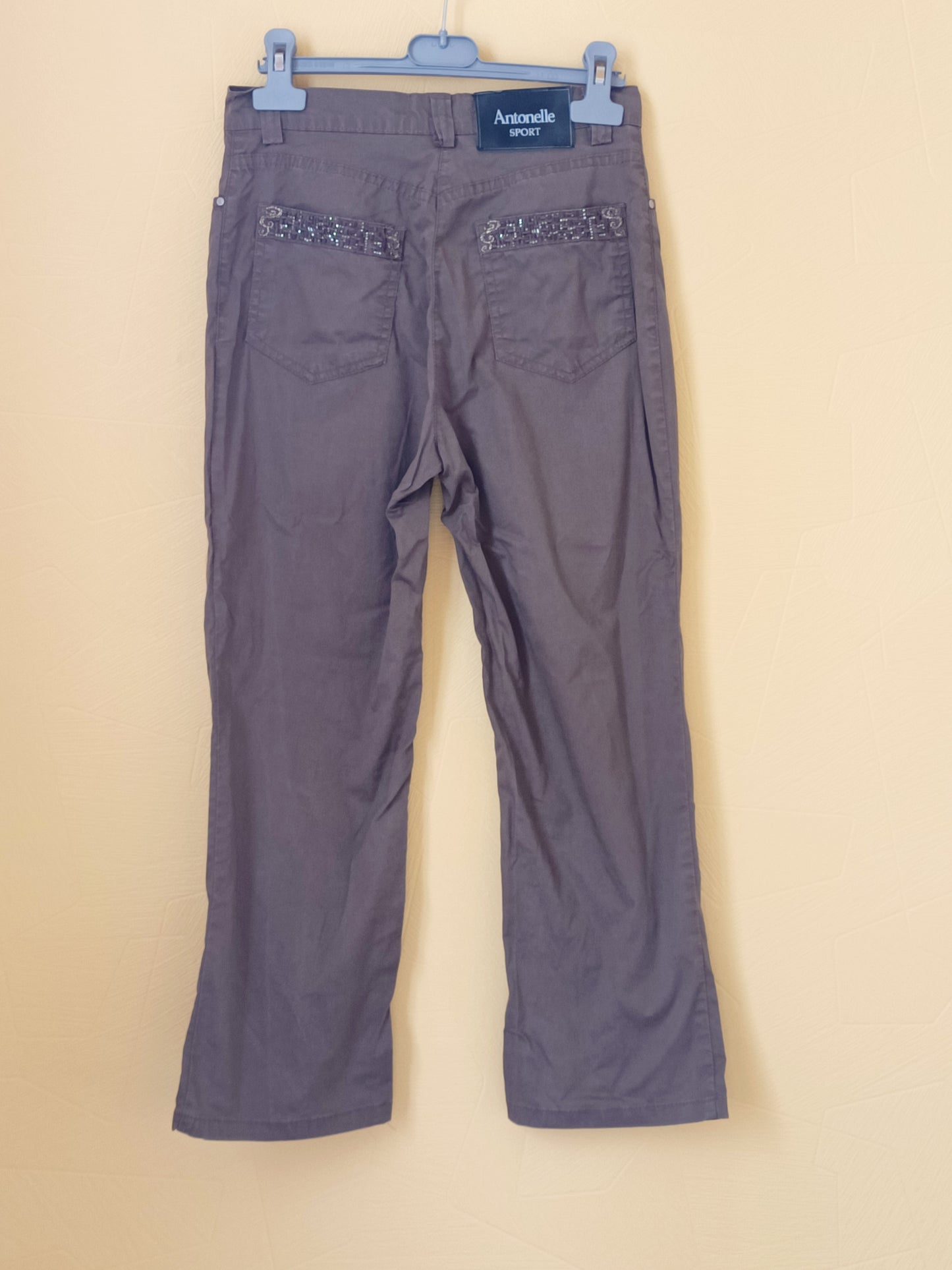 Pantacourt Antonelle Sport marron Taille 36