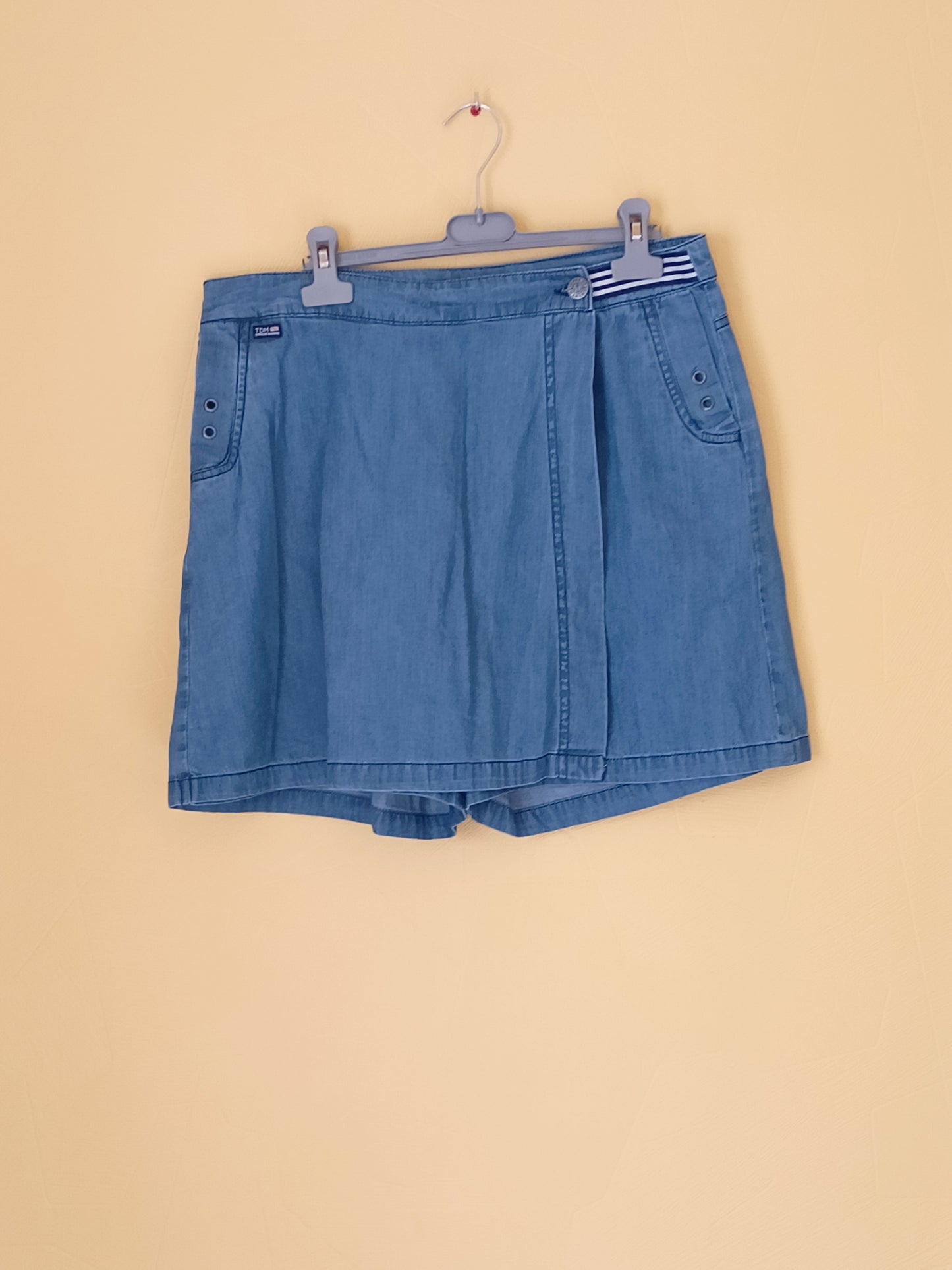 Jupe short Terre de Marins bleue Taille 40