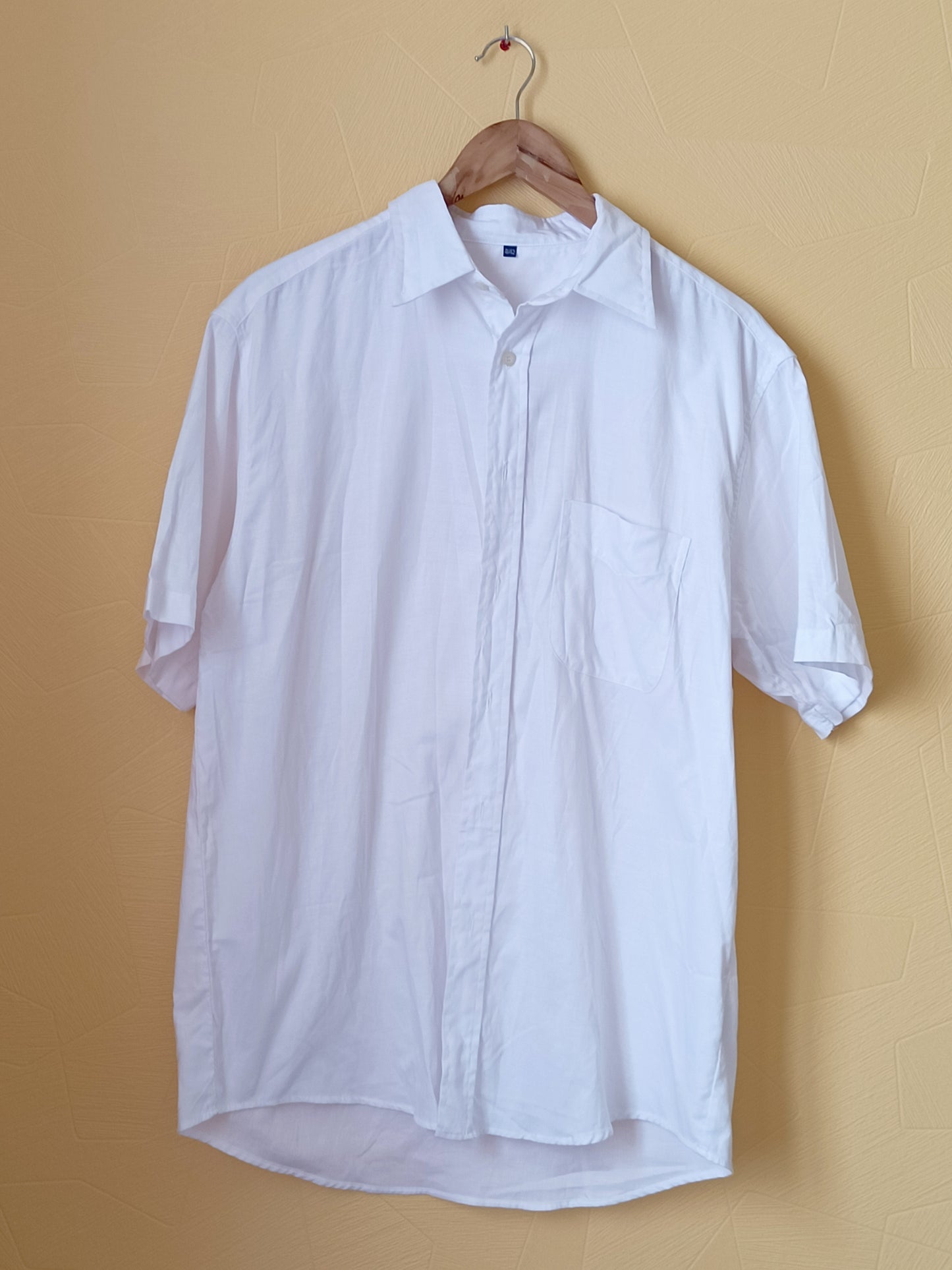 Chemise manches courtes blanche Taille 41/42 (L)