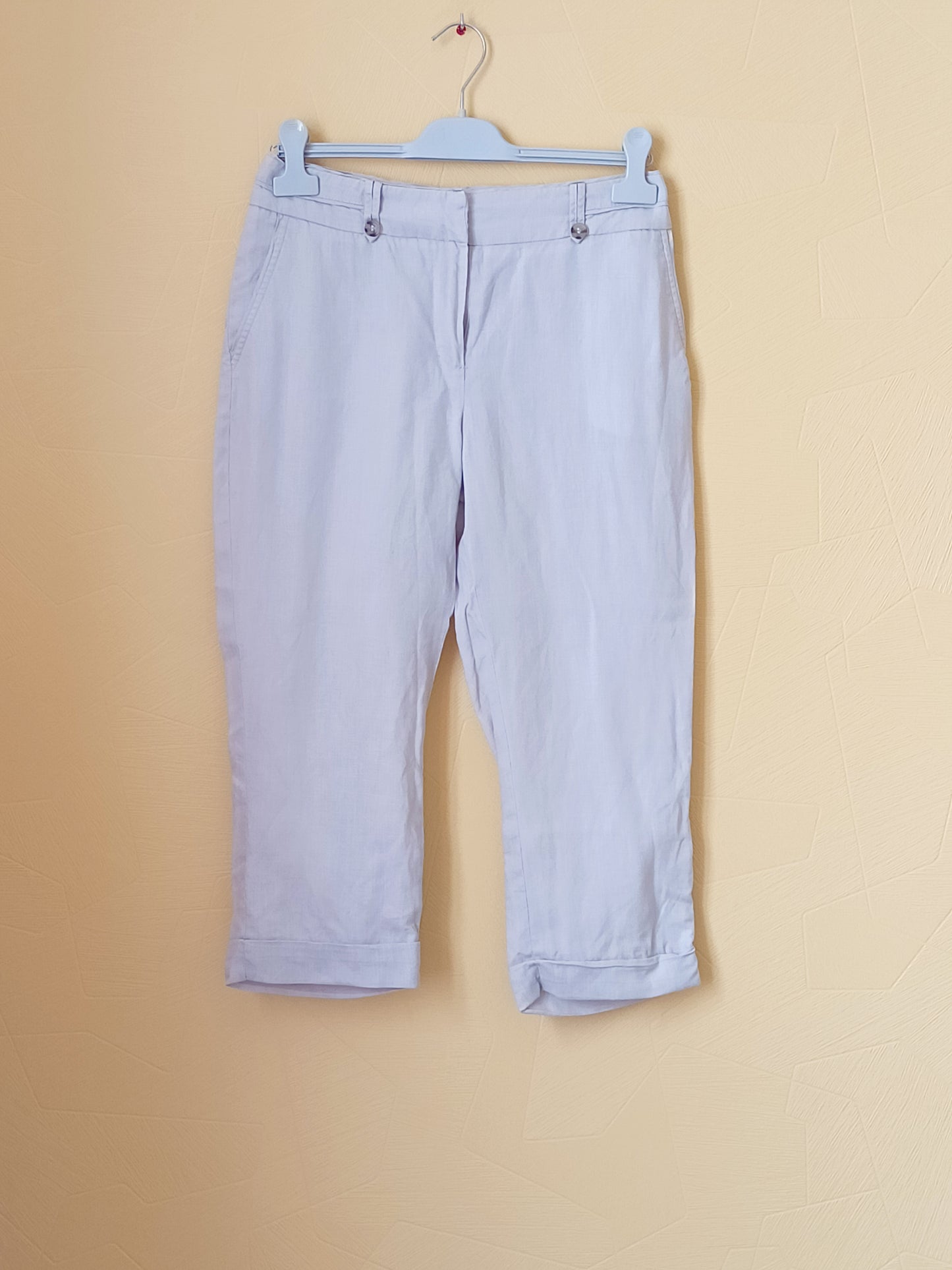 Pantacourt Grain de Malice beige Taille 38