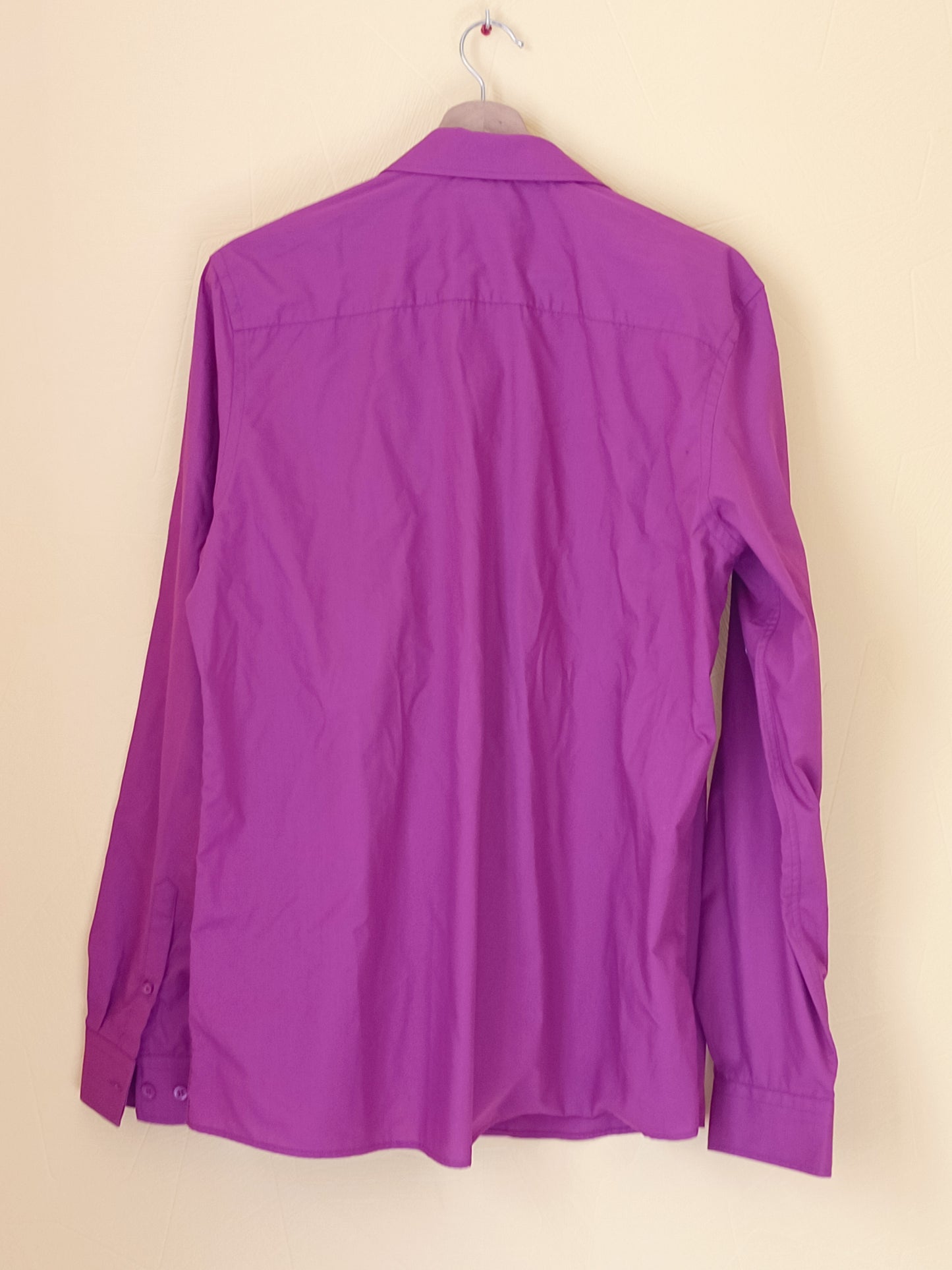 Chemise La Halle framboise coupe ajustée Taille 41/42(L)