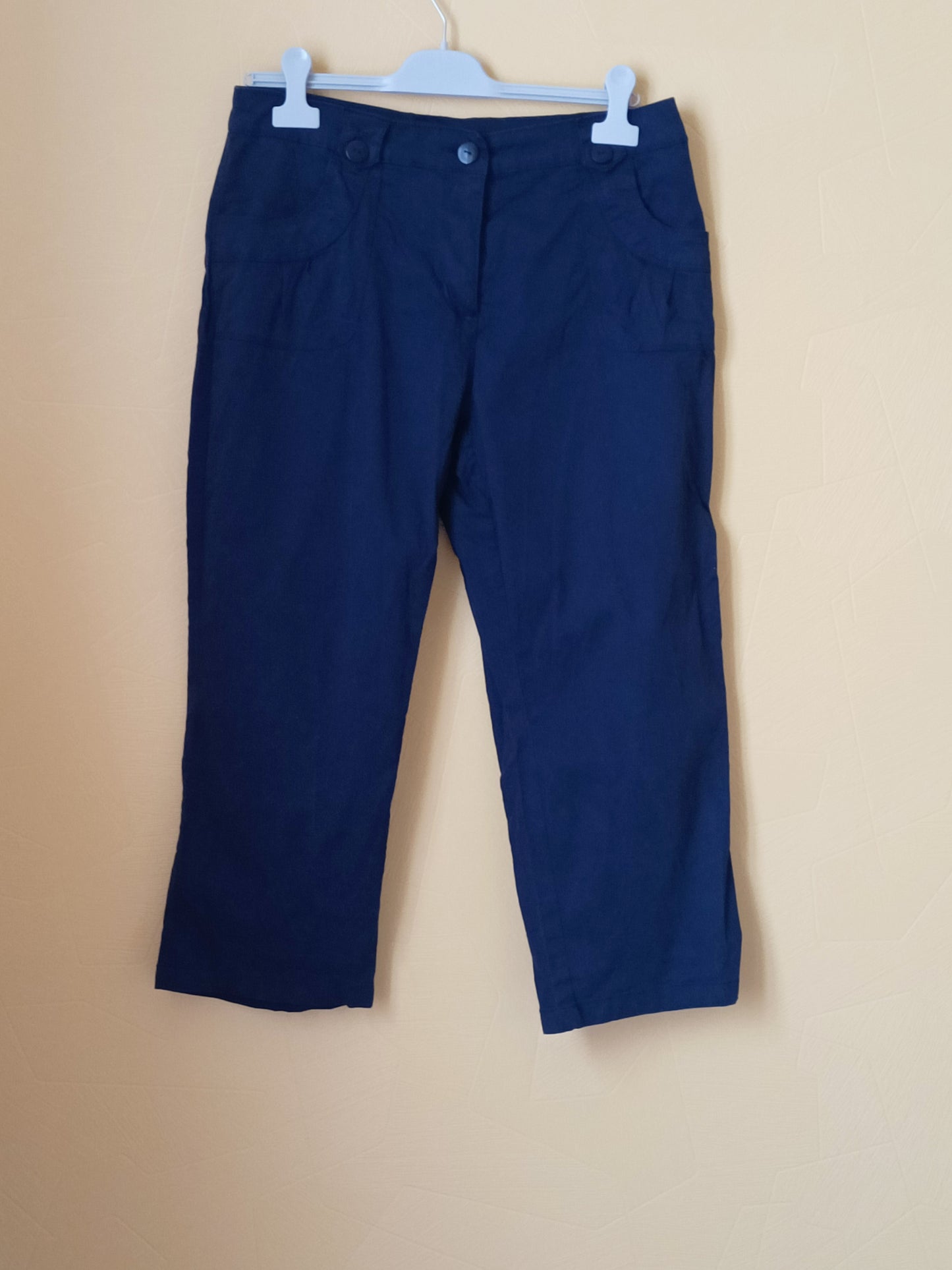 Pantacourt Blancheporte bleu marine Taille 42